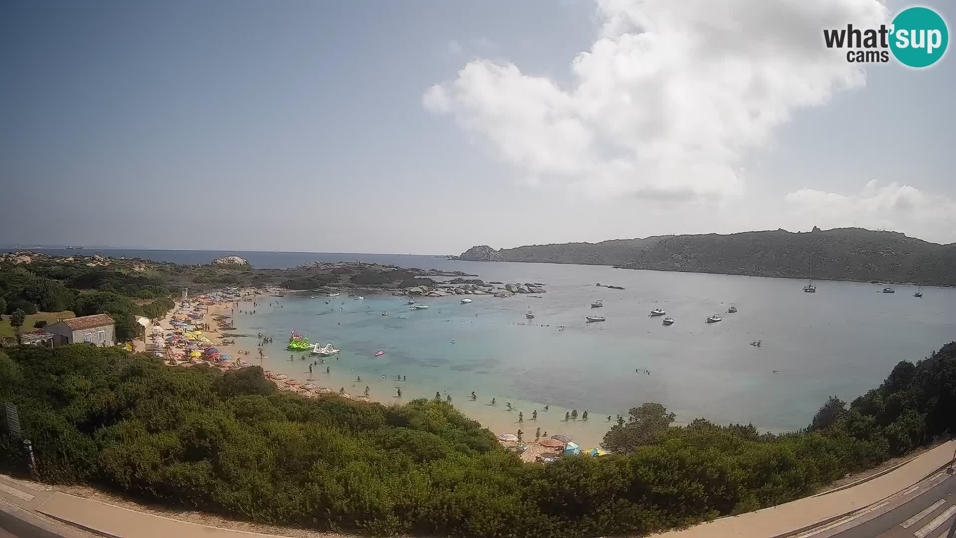 Webcam Rena di Levante – Live View from Capo Testa