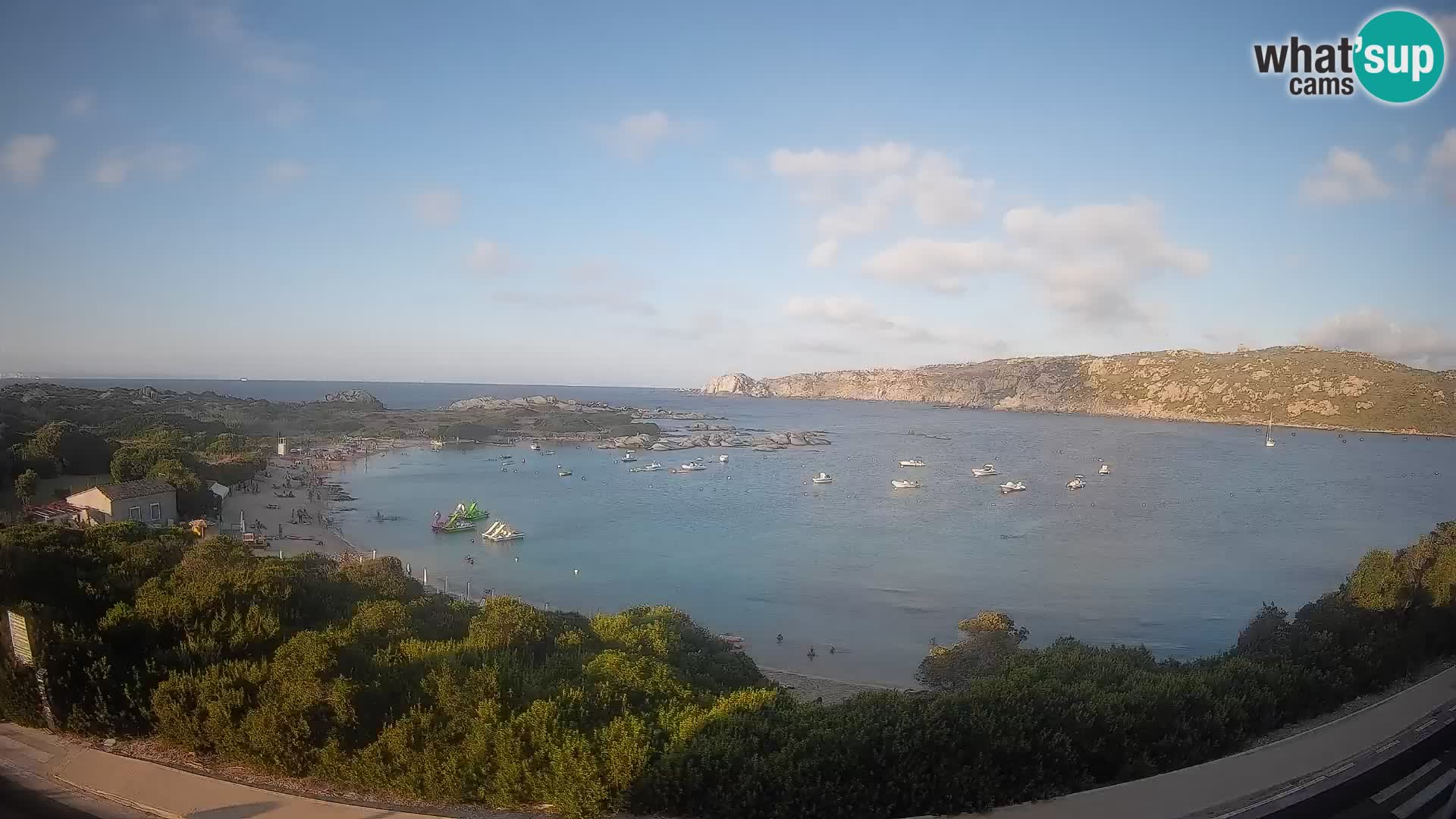 Webcam Rena di Levante – Vue en direct depuis Capo Testa