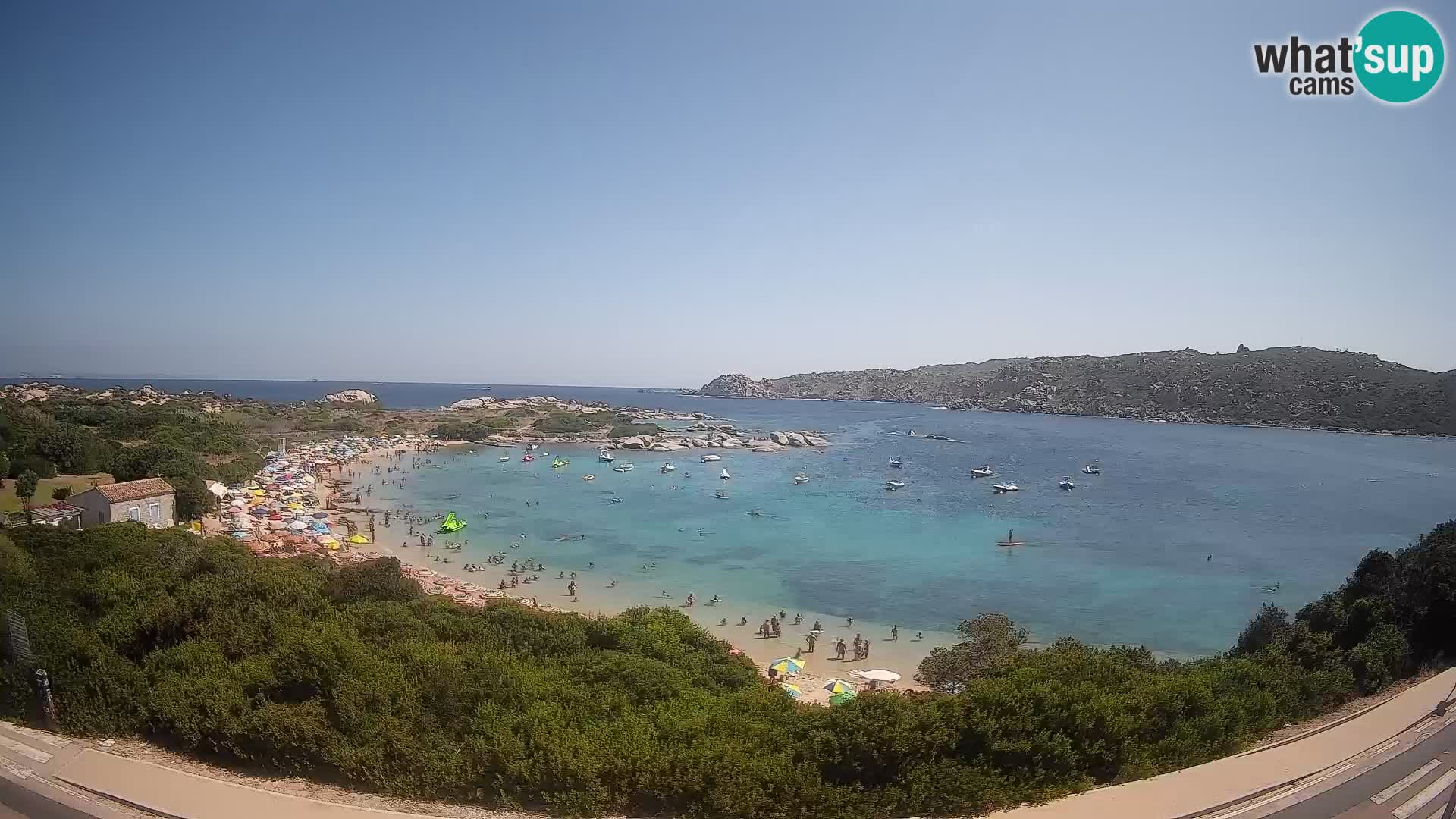 Webcam Rena di Levante – Vista live da Capo Testa