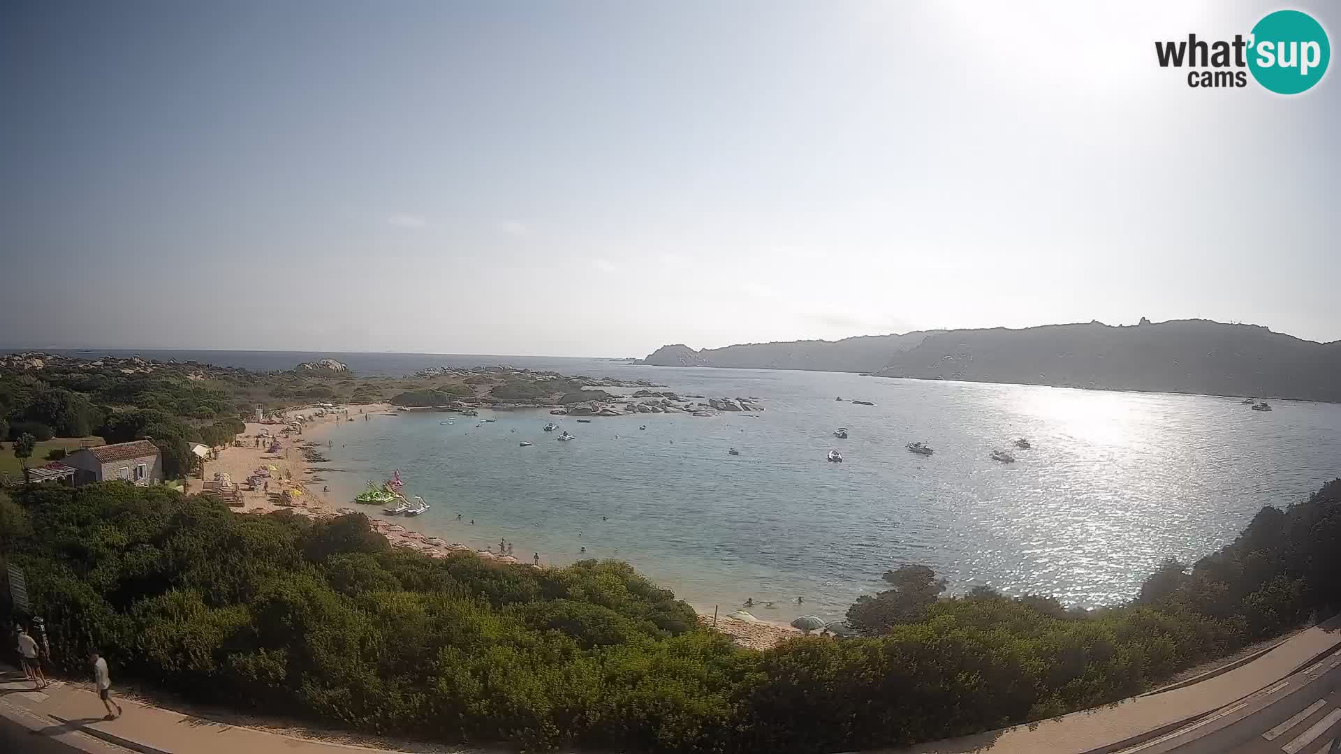 Spletna kamera Rena di Levante – Pogled v živo na Capo Testa