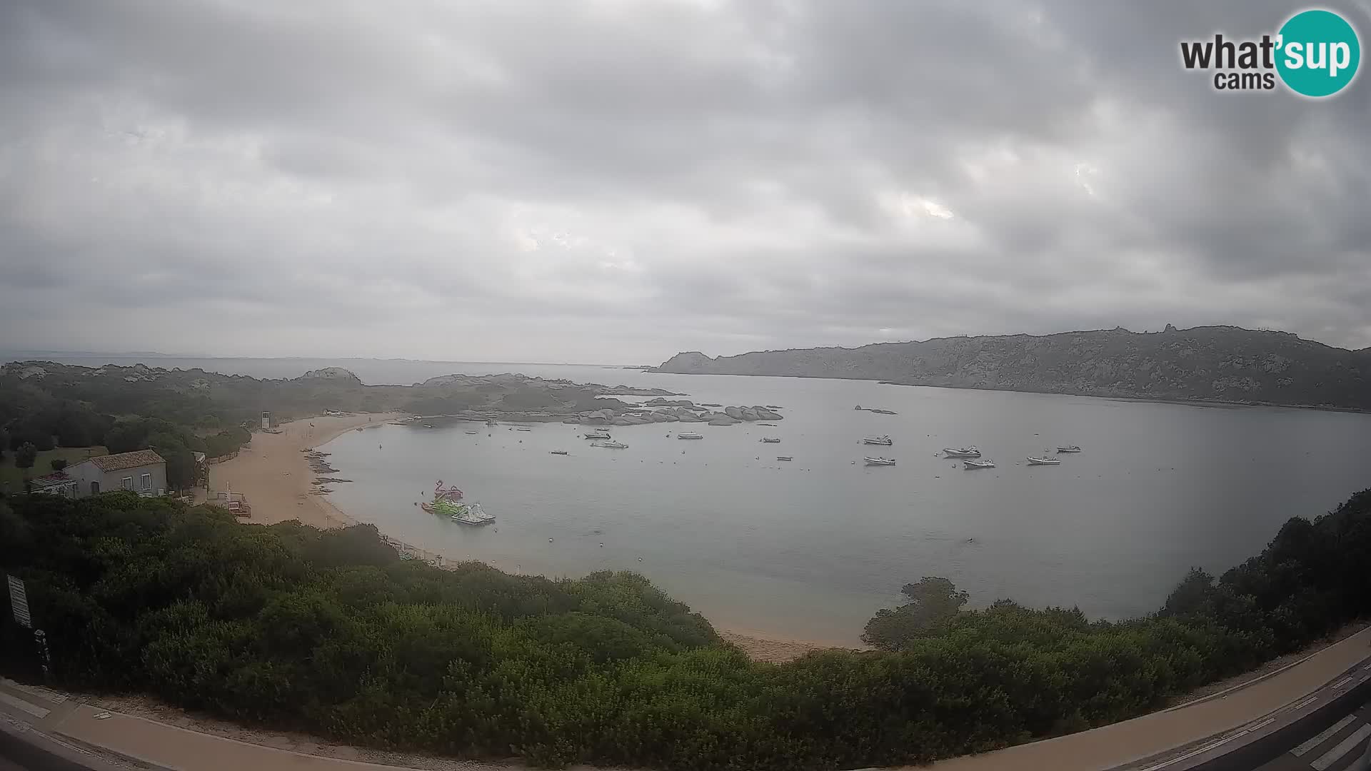 Webcam Rena di Levante – Live View from Capo Testa