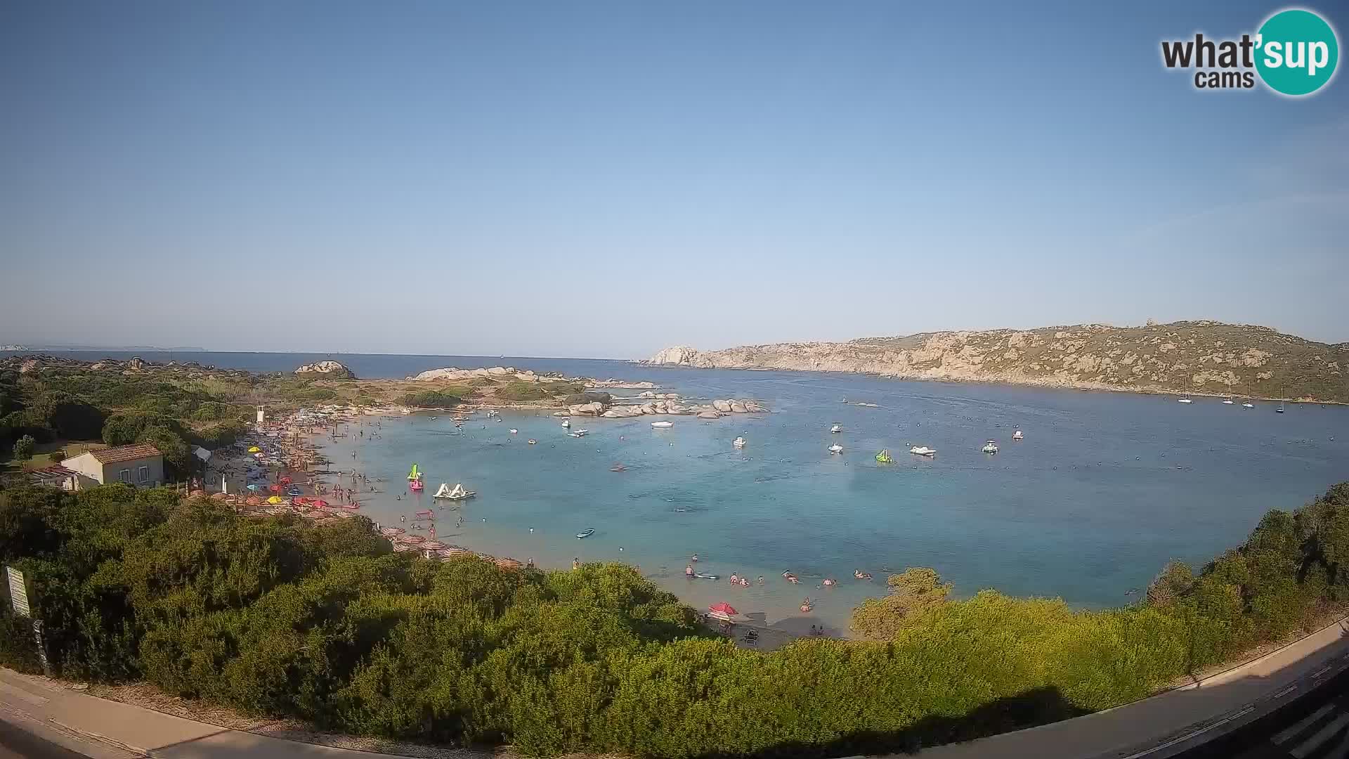 Webcam Rena di Levante – Vista live da Capo Testa
