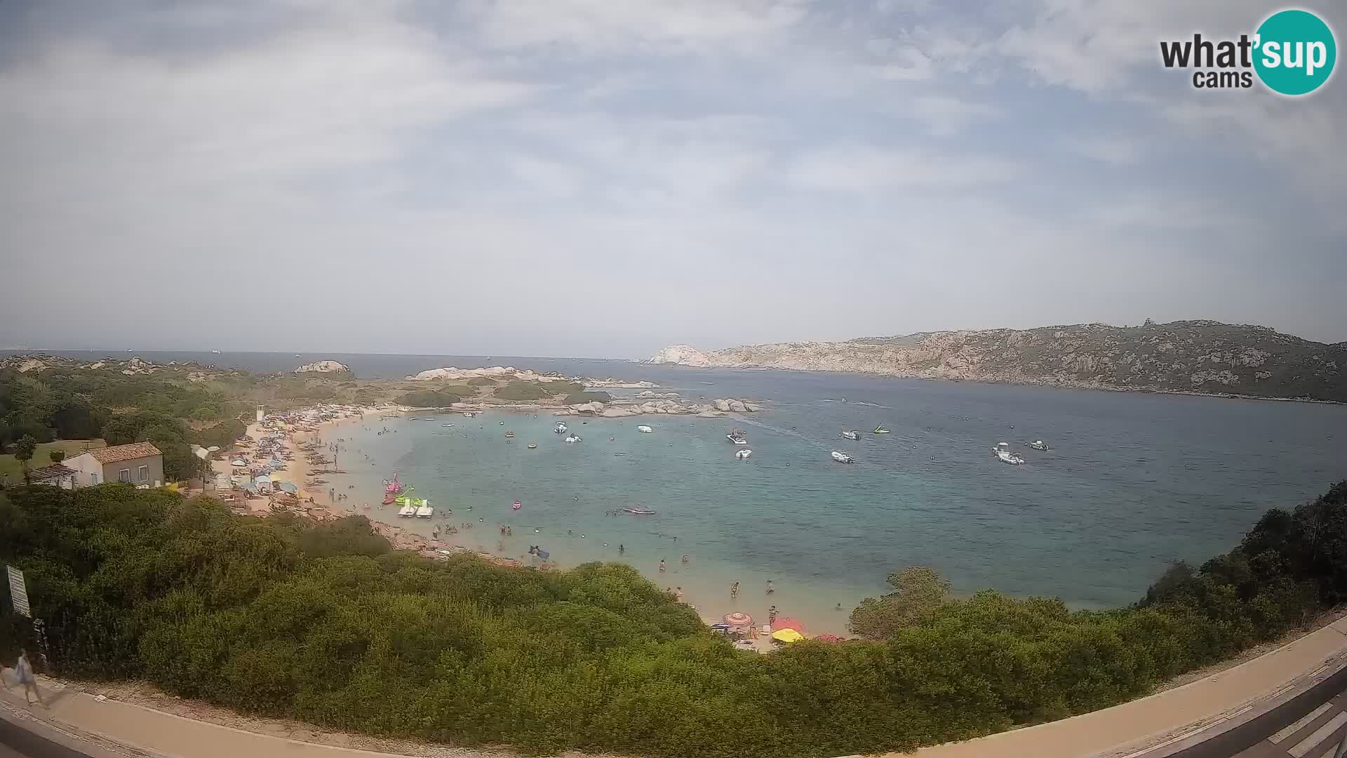 Webcam Rena di Levante – Live View from Capo Testa