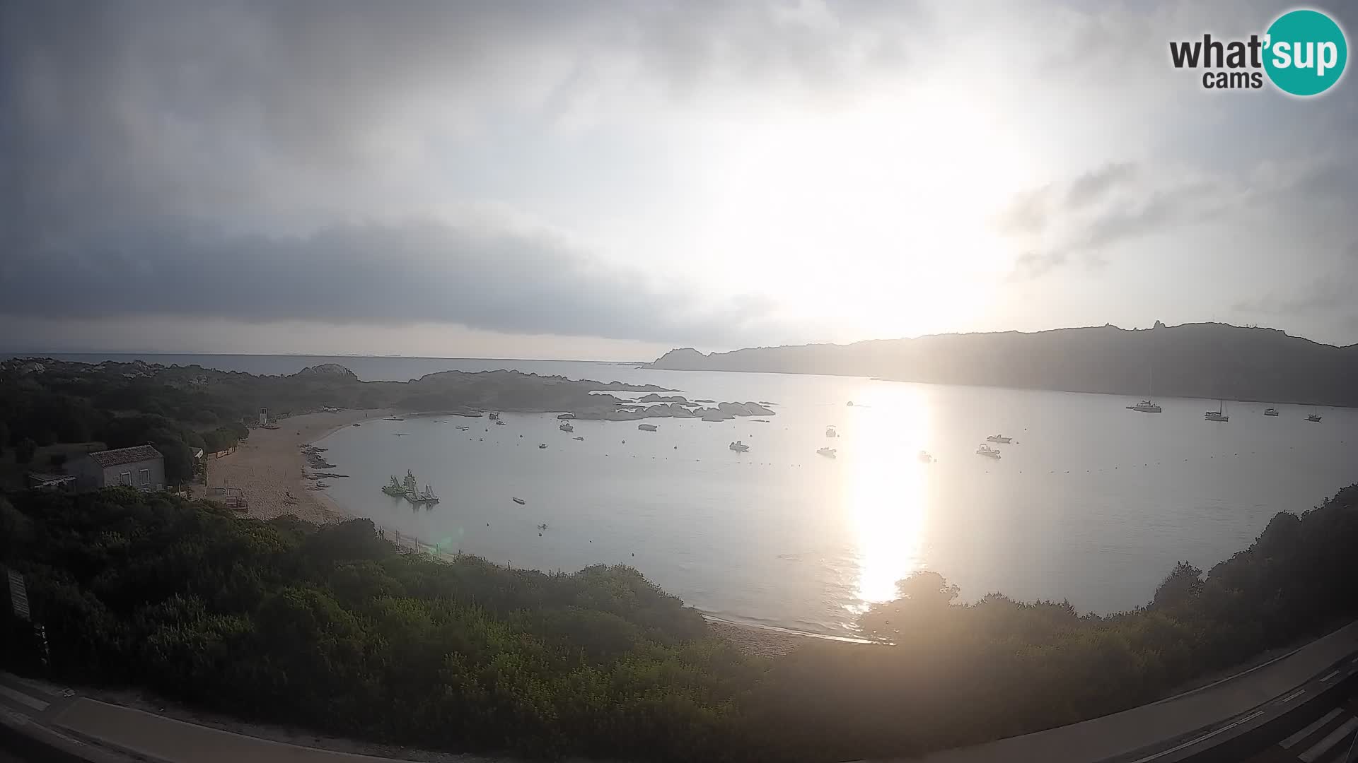 Webcam Rena di Levante – Live View from Capo Testa