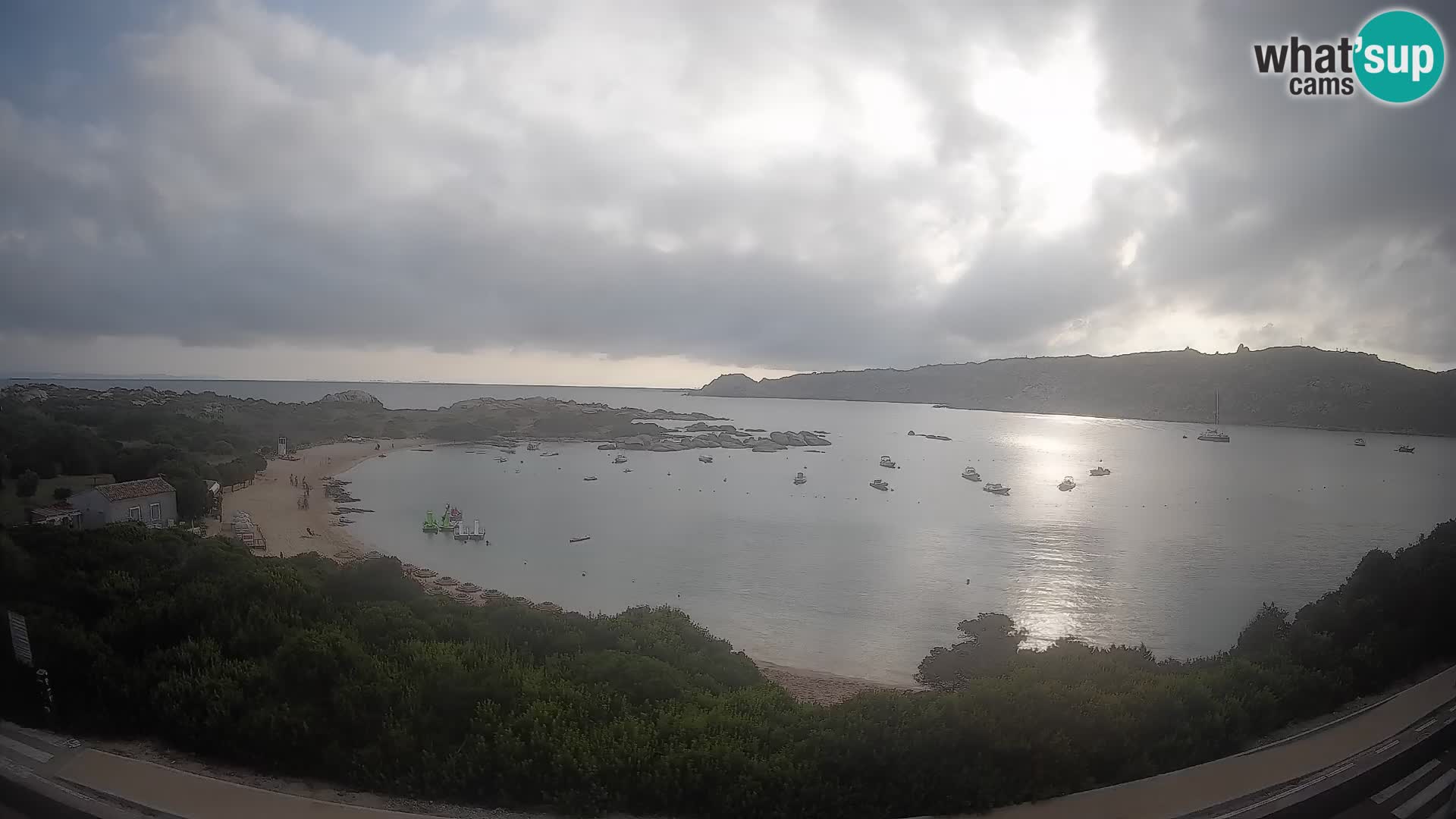 Webcam Rena di Levante – Live View from Capo Testa