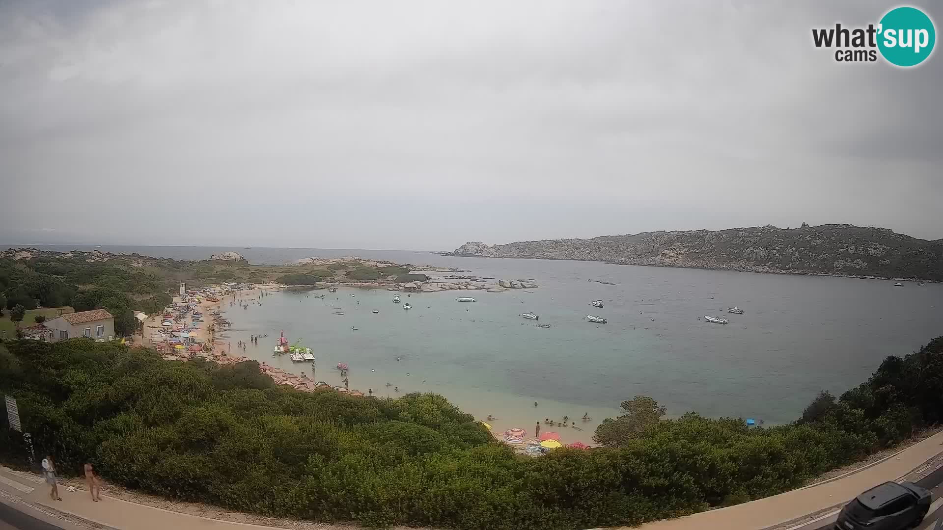 Spletna kamera Rena di Levante – Pogled v živo na Capo Testa