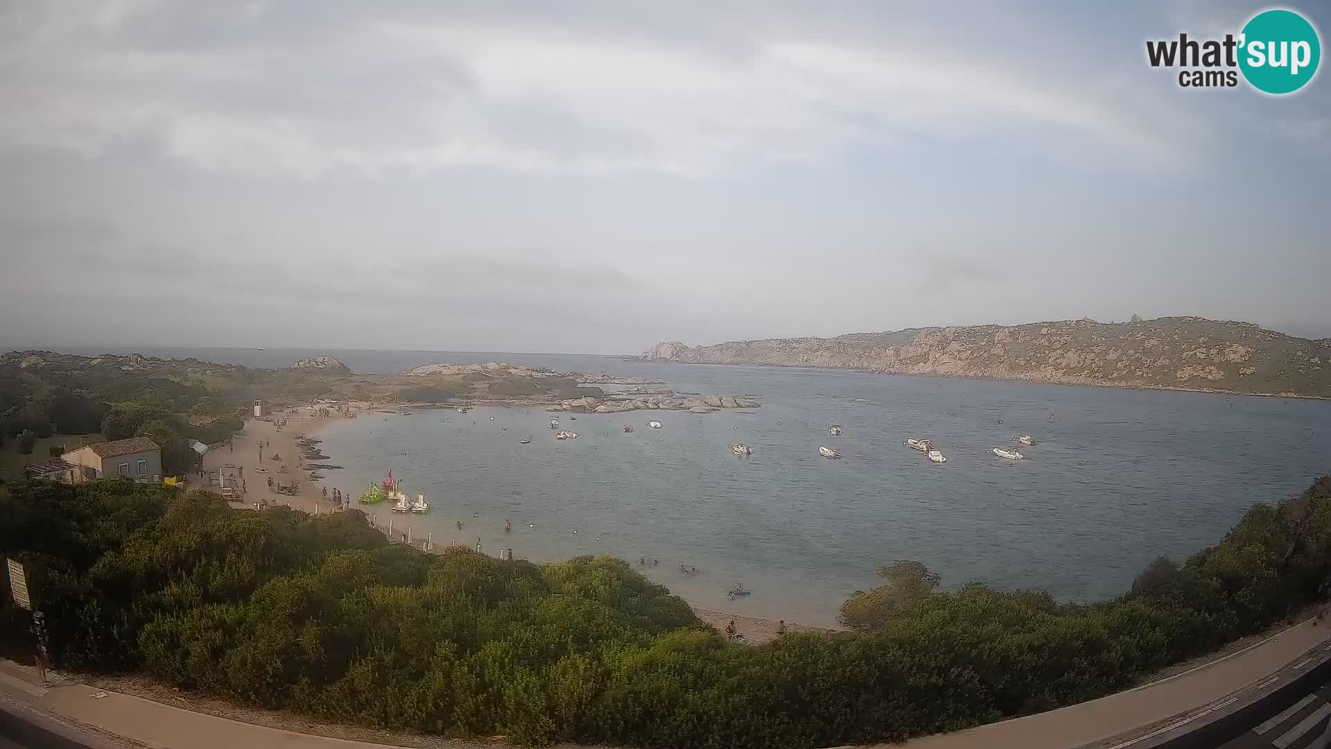 Spletna kamera Rena di Levante – Pogled v živo na Capo Testa