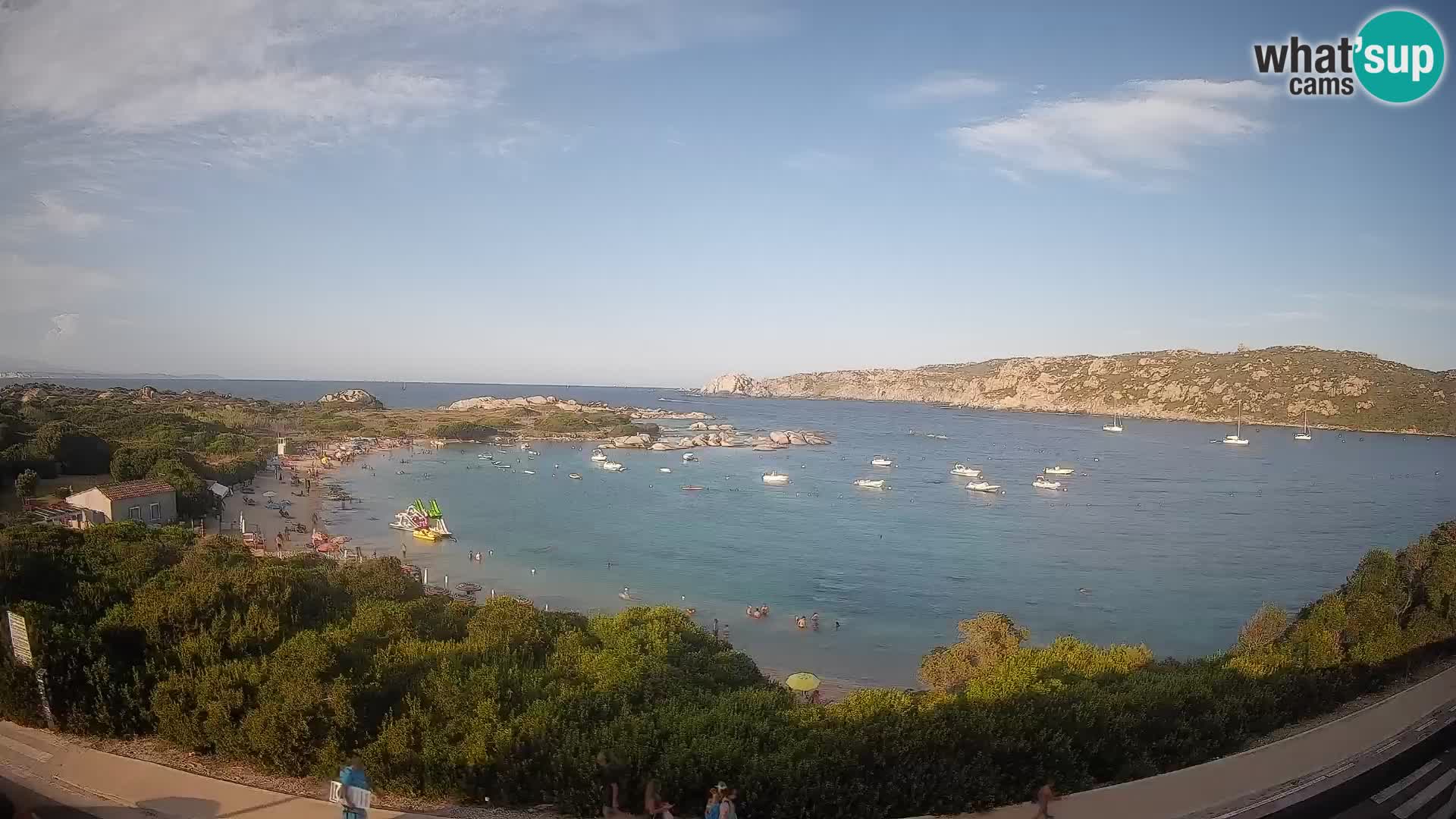 Webcam Rena di Levante – Live View from Capo Testa