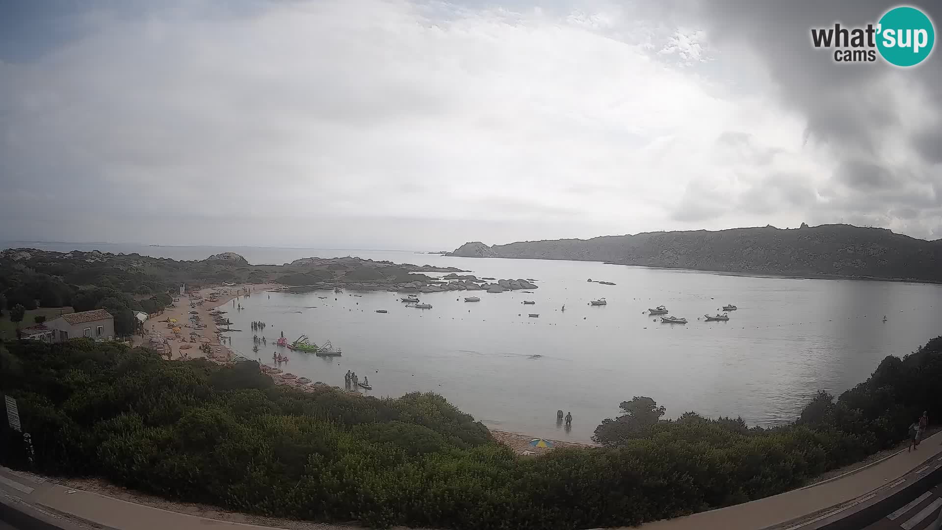 Webcam Rena di Levante – Live View from Capo Testa