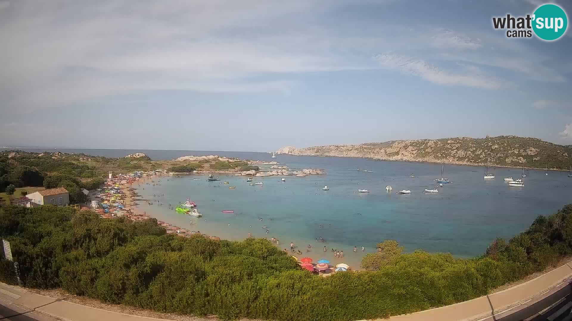 Webcam Rena di Levante – Vue en direct depuis Capo Testa