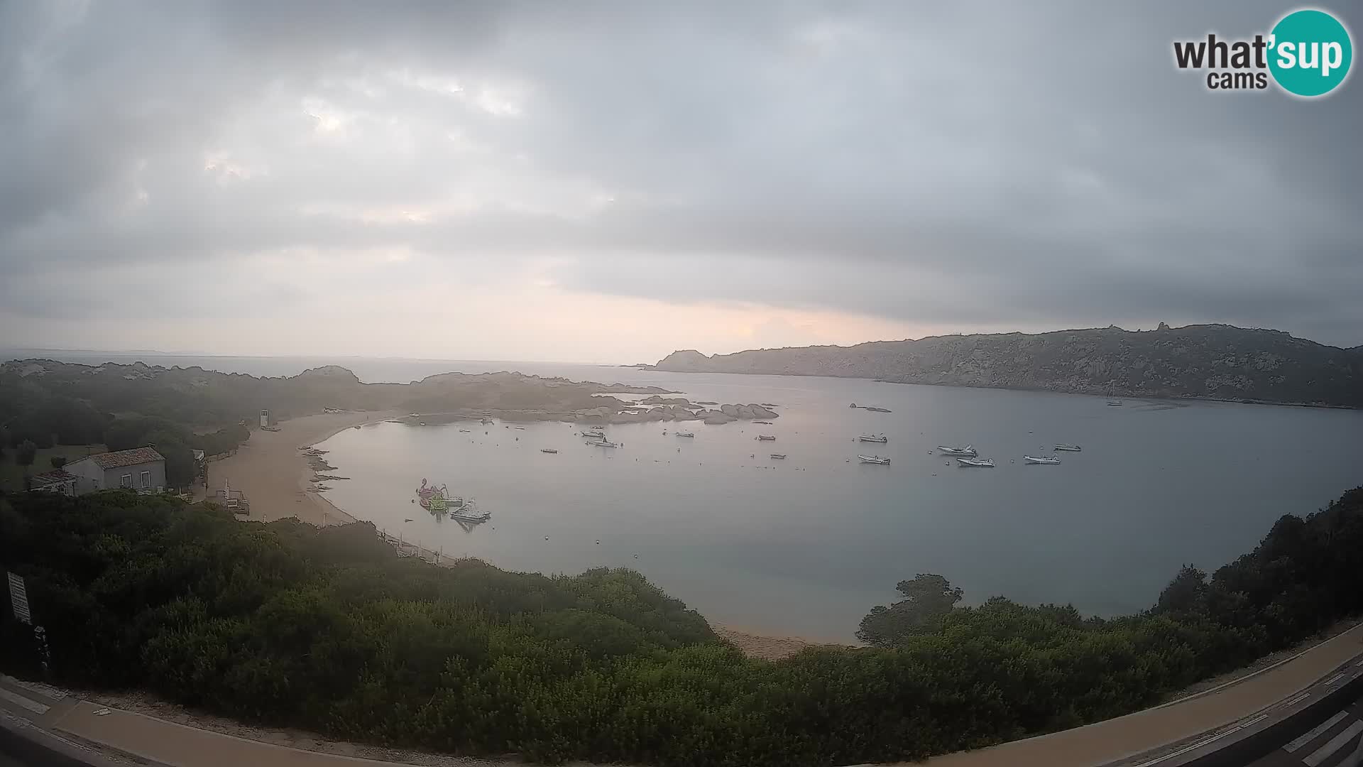 Webcam Rena di Levante – Live View from Capo Testa