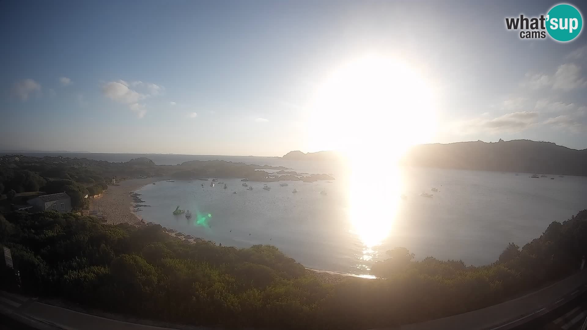 Spletna kamera Rena di Levante – Pogled v živo na Capo Testa