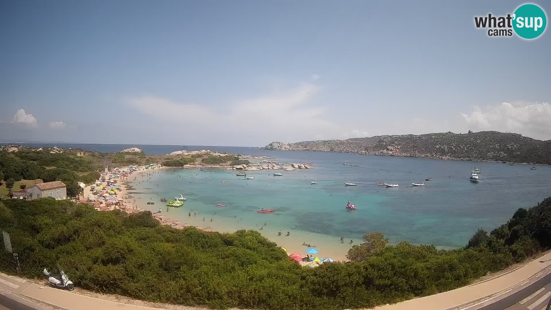 Webcam Rena di Levante – Vista en directo desde Capo Testa