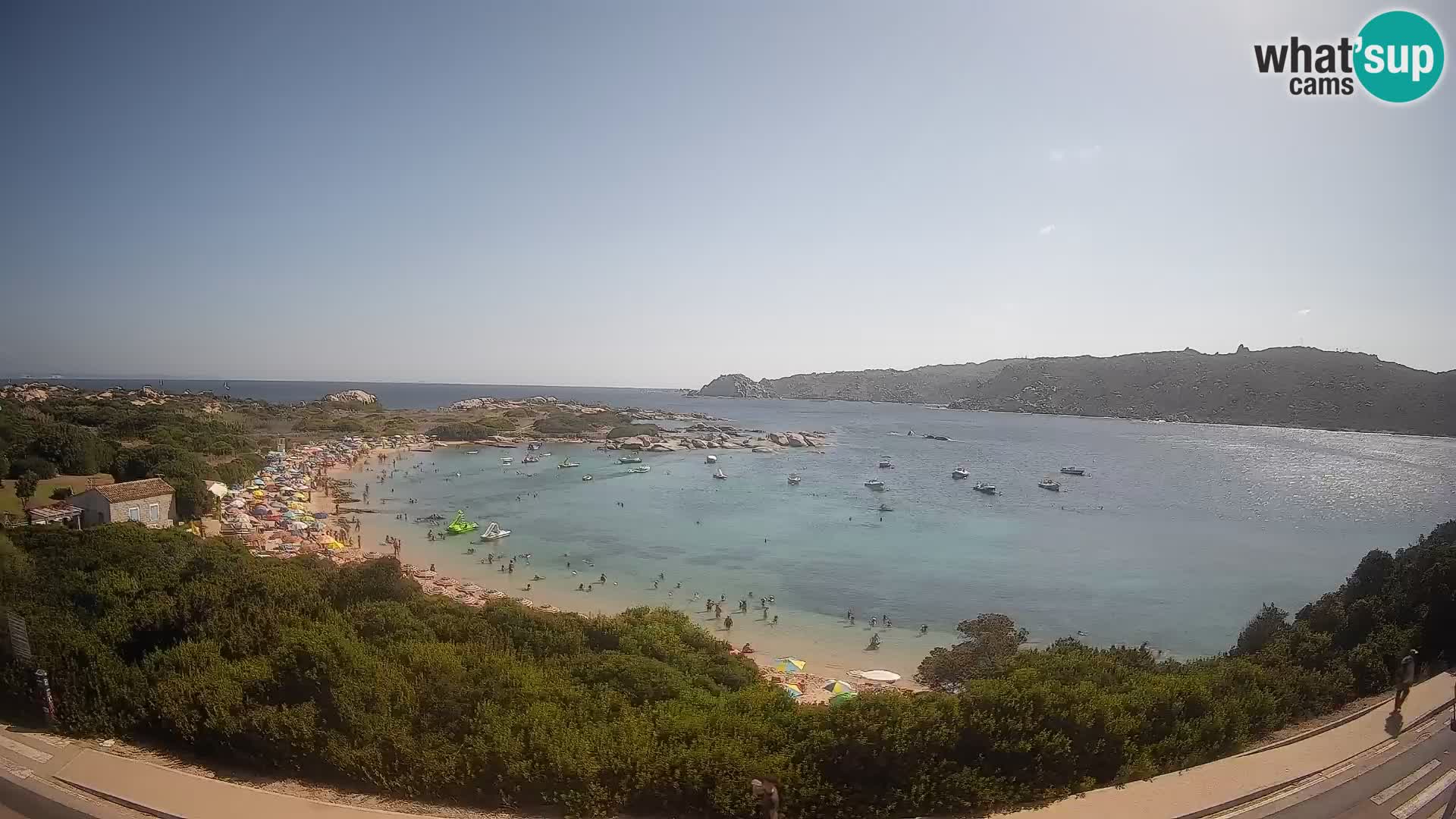 Webcam Rena di Levante – Live View from Capo Testa