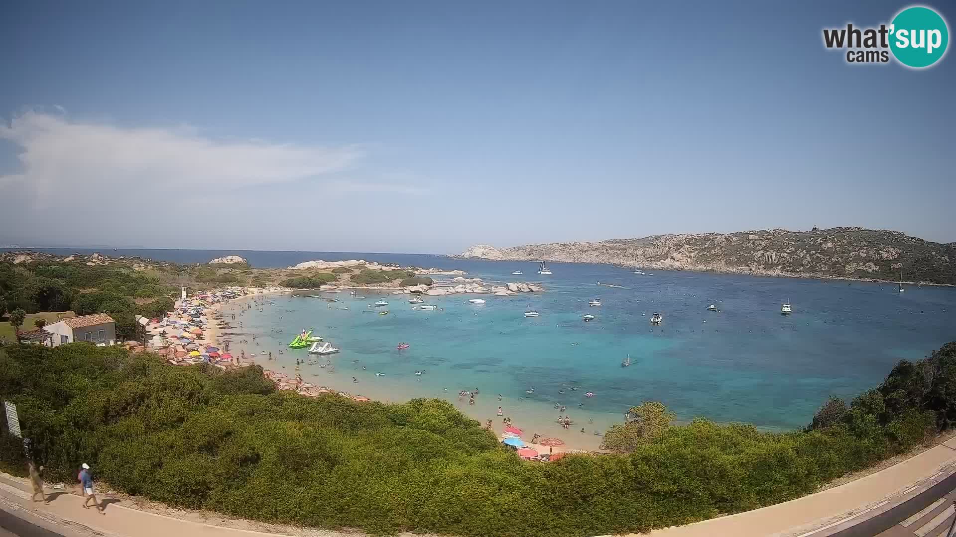 Webcam Rena di Levante – Live View from Capo Testa