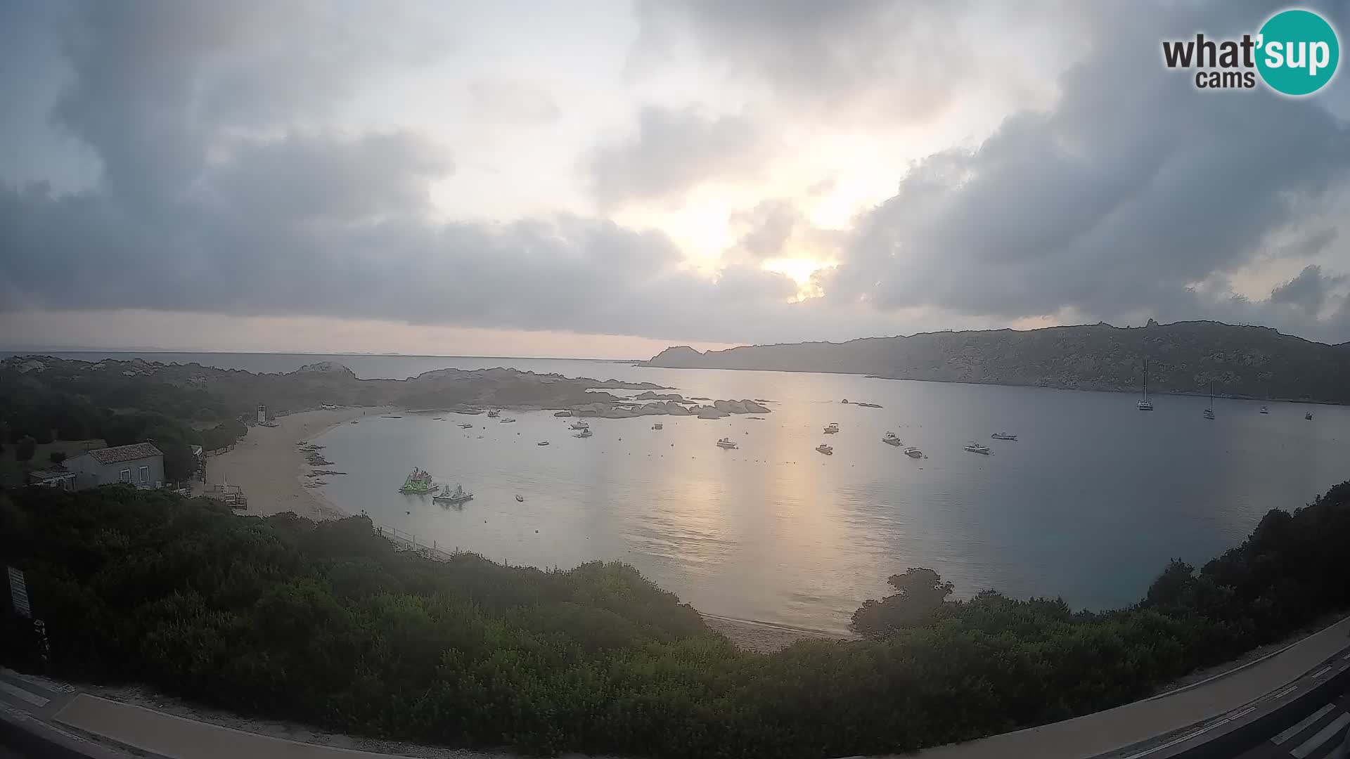 Webcam Rena di Levante – Live View from Capo Testa