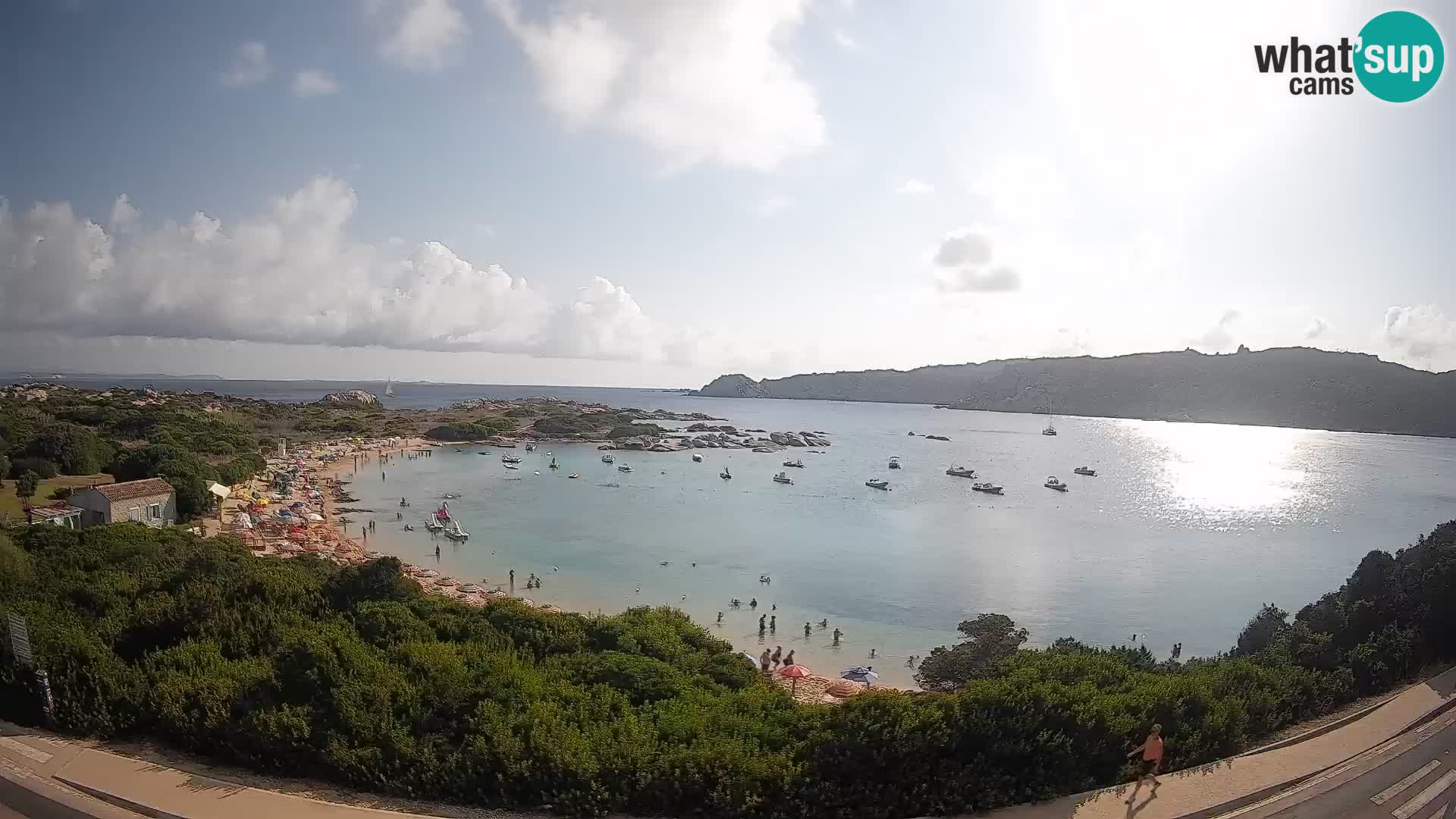 Webcam Rena di Levante – Live View from Capo Testa