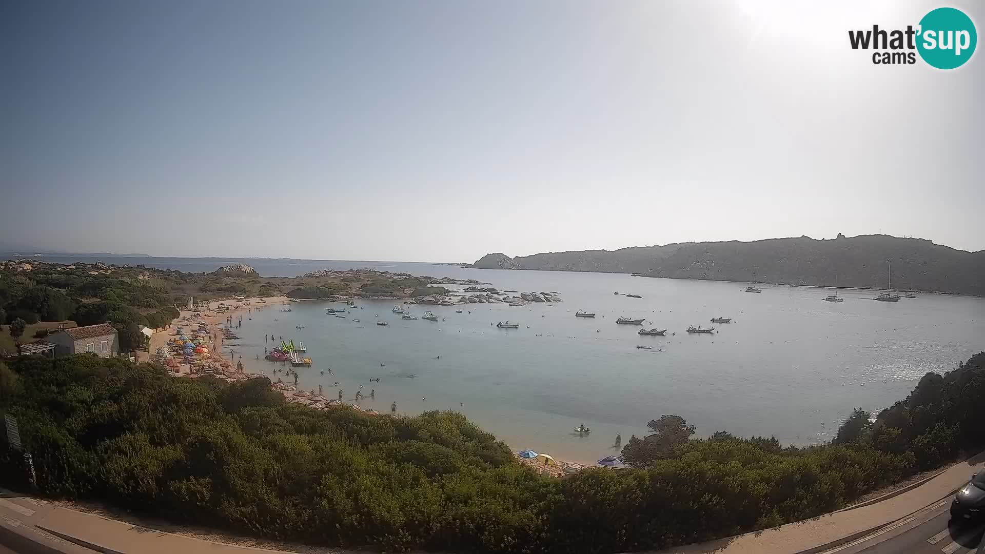 Webcam Rena di Levante – Live View from Capo Testa