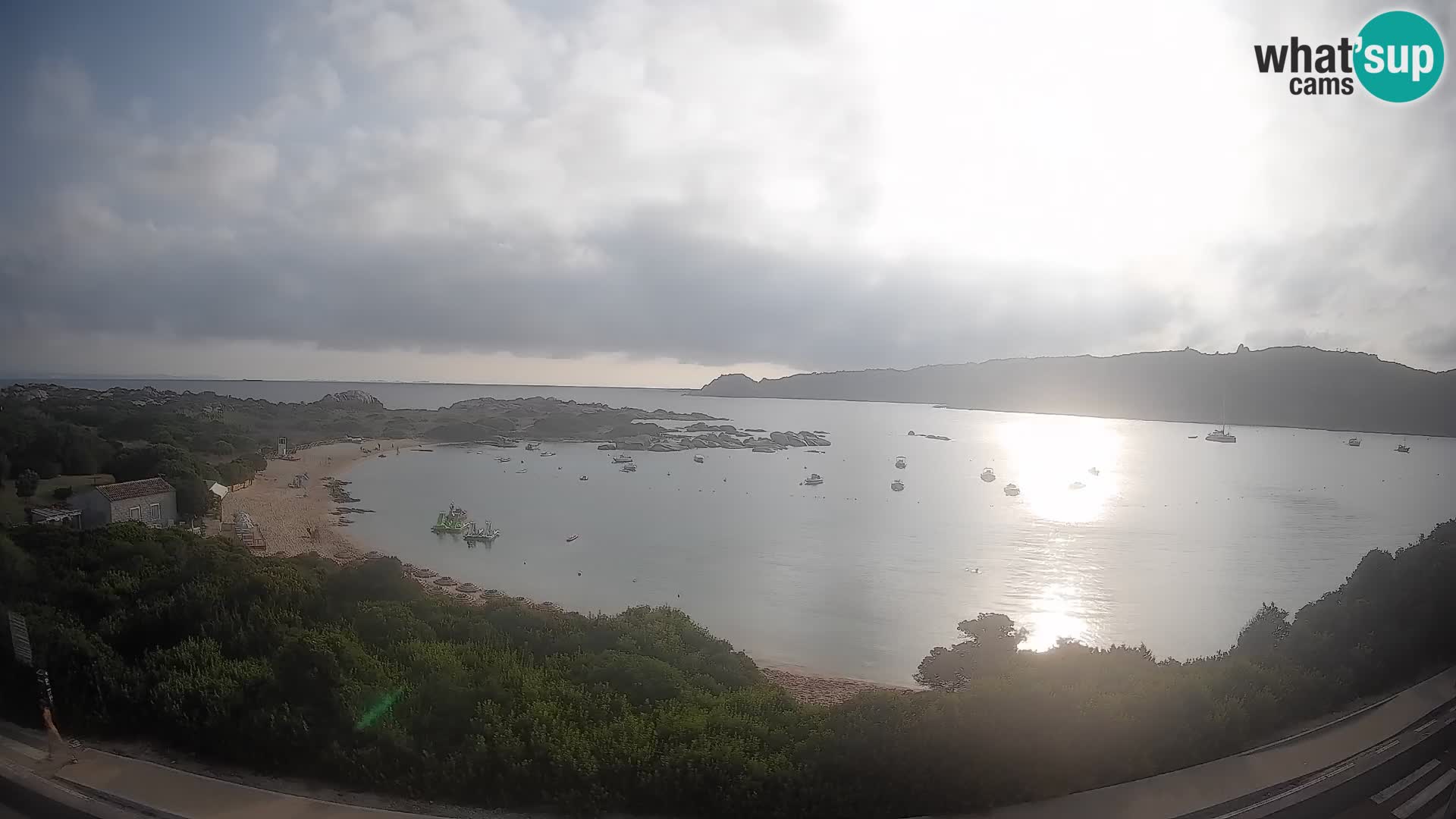 Webcam Rena di Levante – Live View from Capo Testa