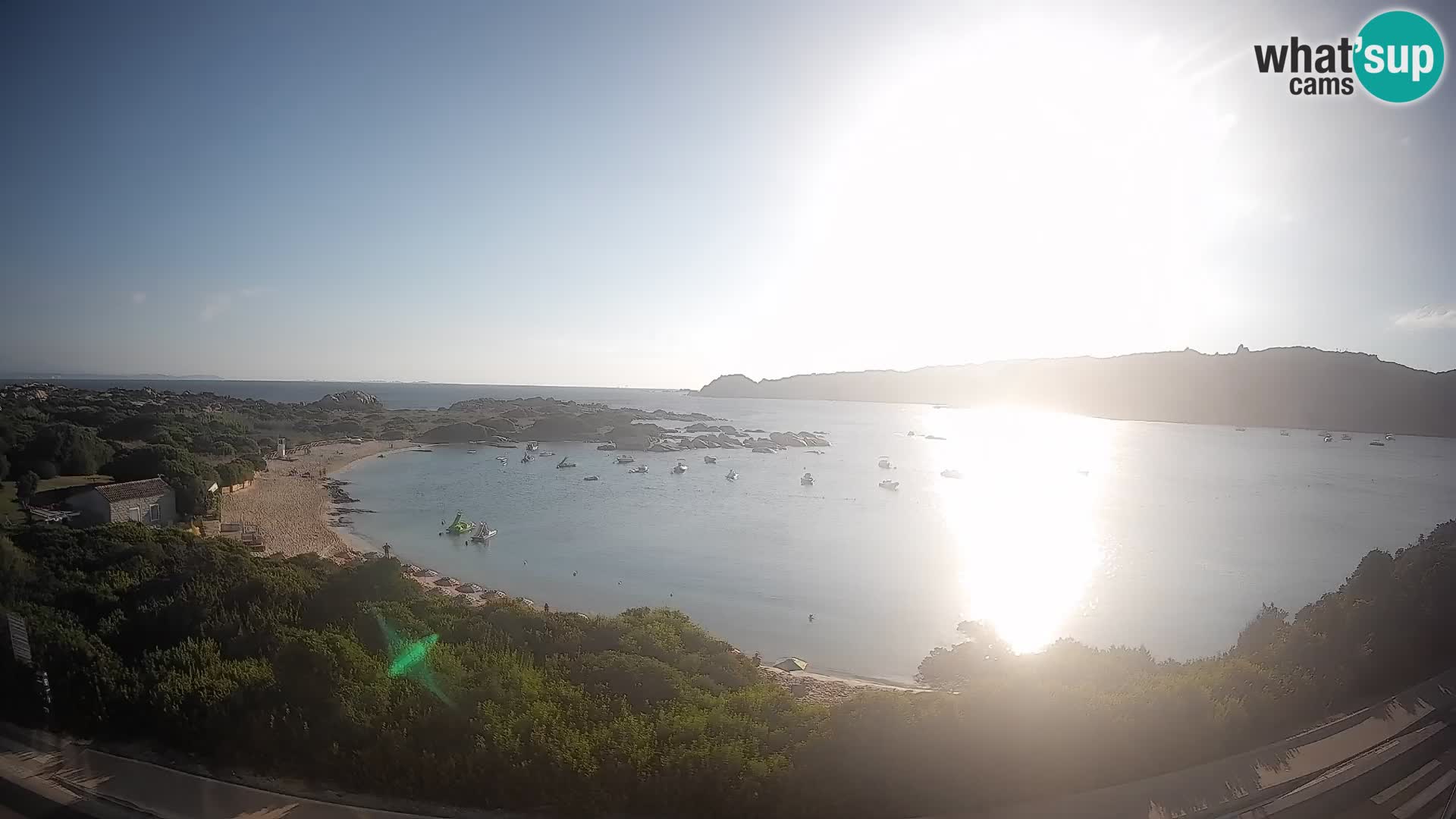 Webcam Rena di Levante – Live View from Capo Testa