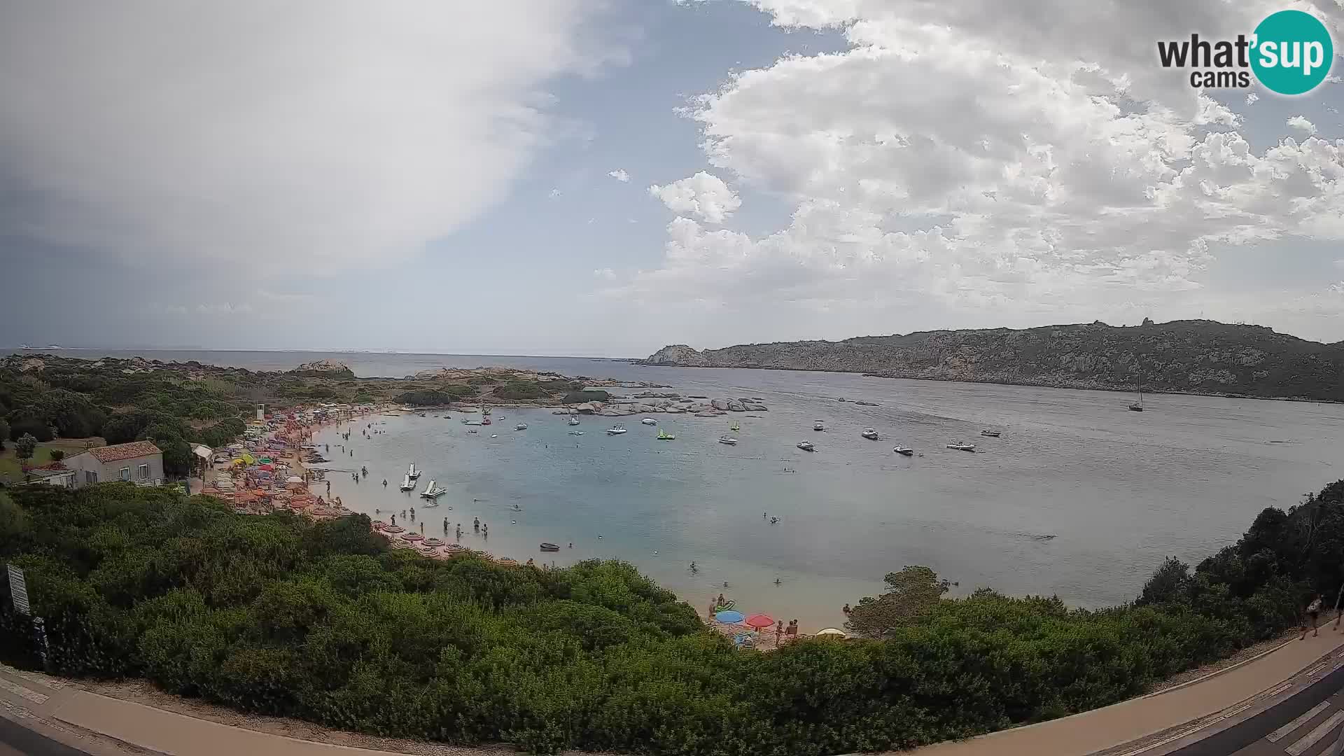 Webcam Rena di Levante – Live View from Capo Testa