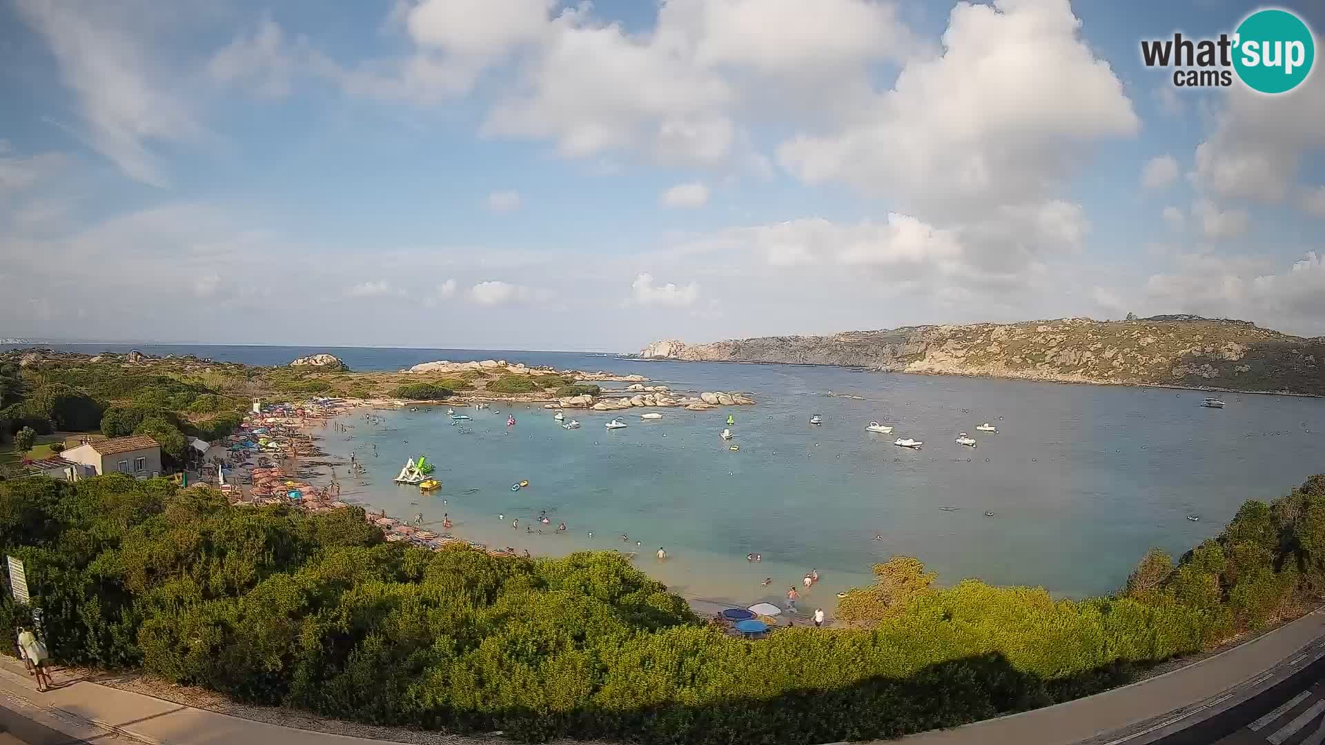 Webcam Rena di Levante – Vue en direct depuis Capo Testa