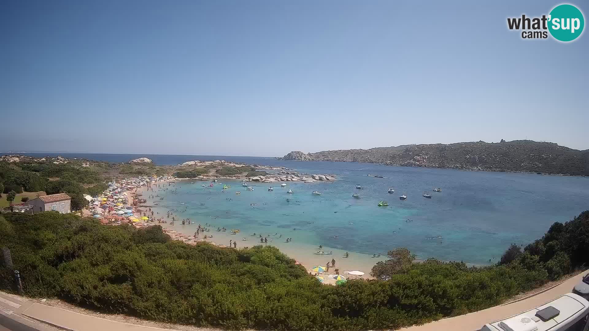 Webcam Rena di Levante – Vue en direct depuis Capo Testa