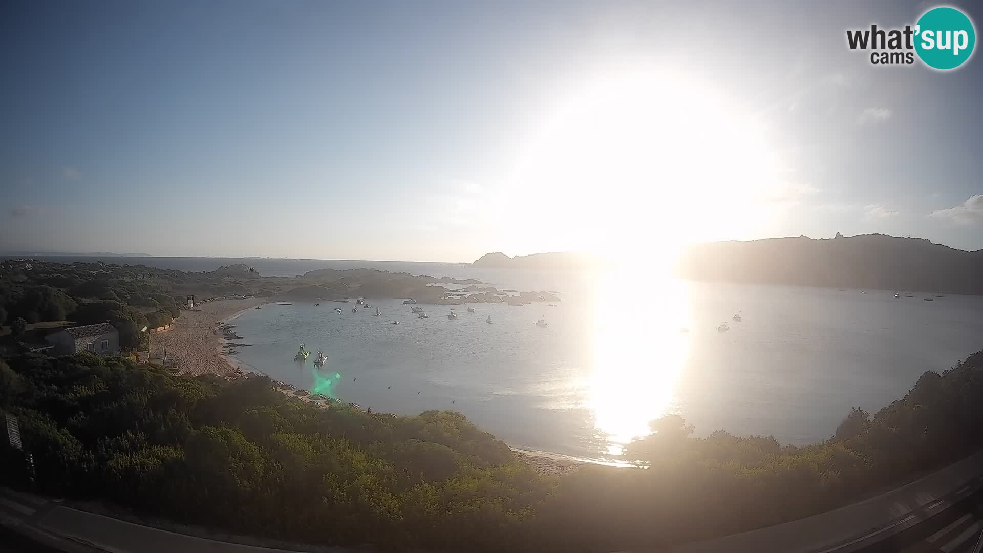 Webcam Rena di Levante – Live View from Capo Testa
