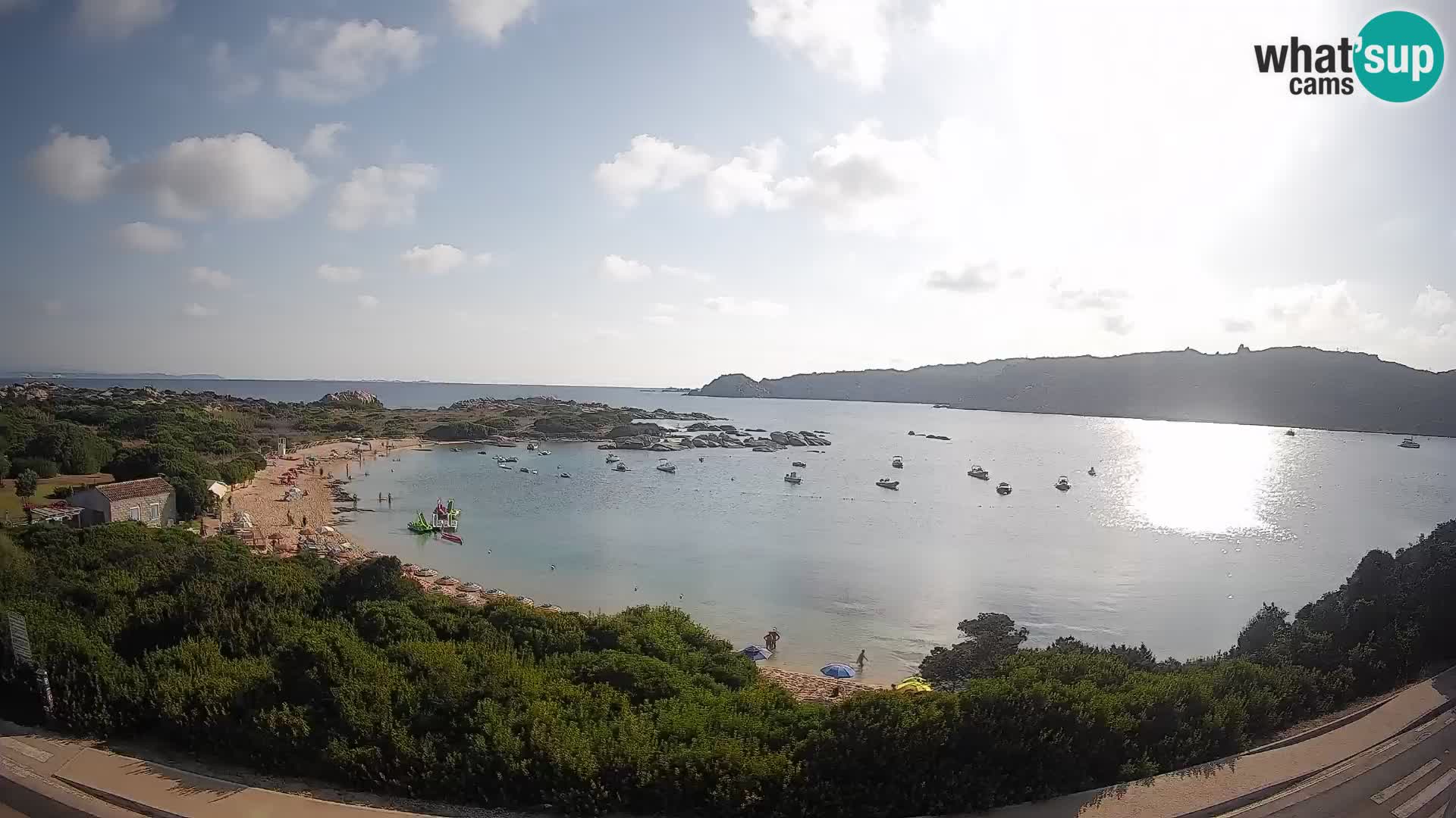 Spletna kamera Rena di Levante – Pogled v živo na Capo Testa