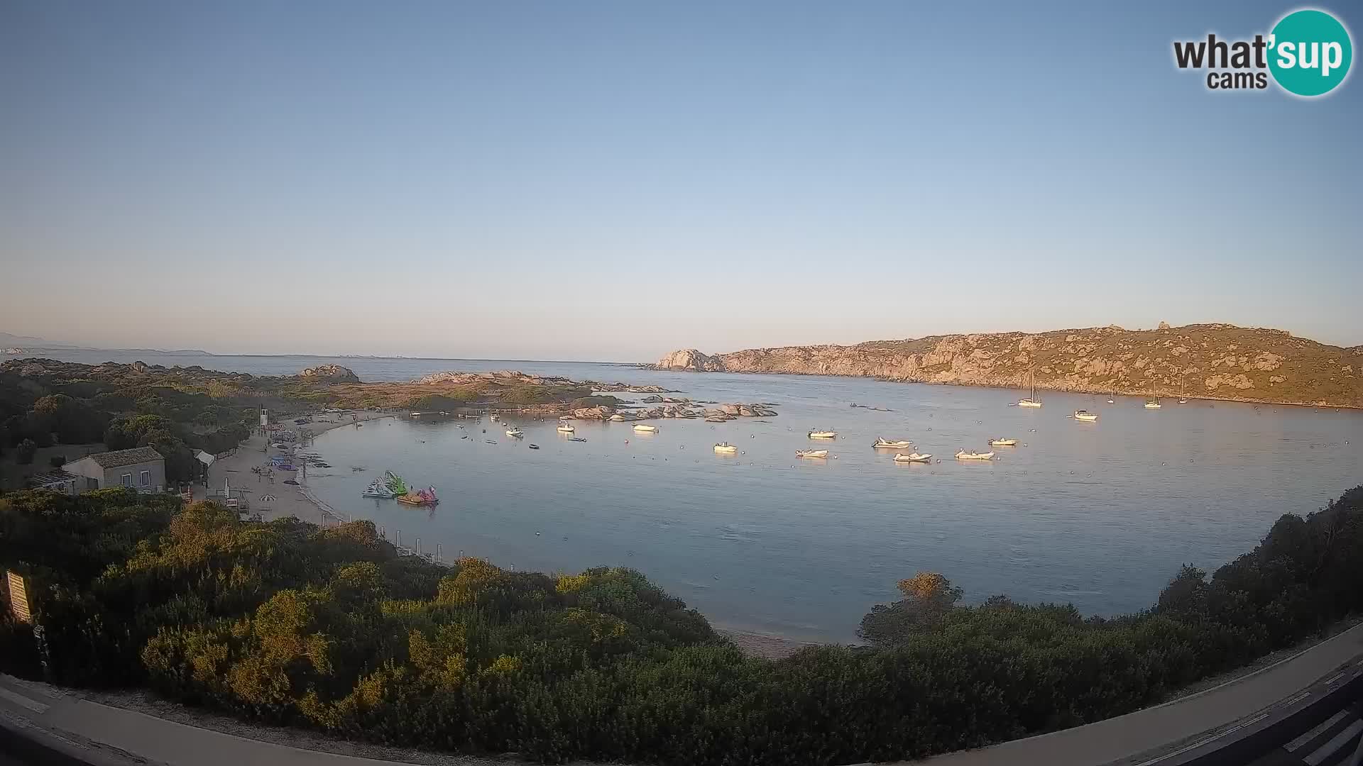 Webcam Rena di Levante – Vista en directo desde Capo Testa
