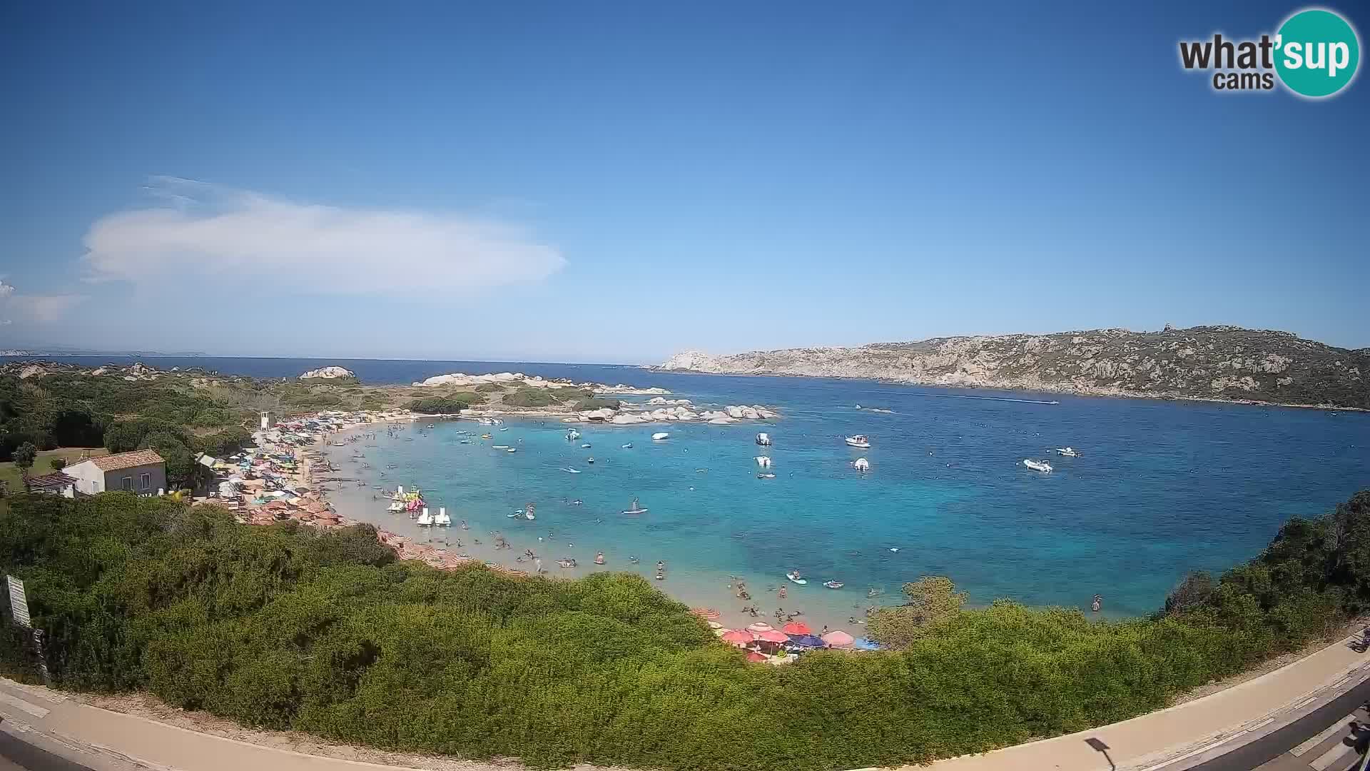 Webcam Rena di Levante – Vue en direct depuis Capo Testa