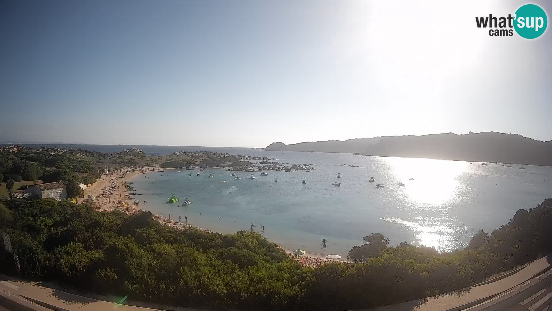 Webcam Rena di Levante – Live View from Capo Testa