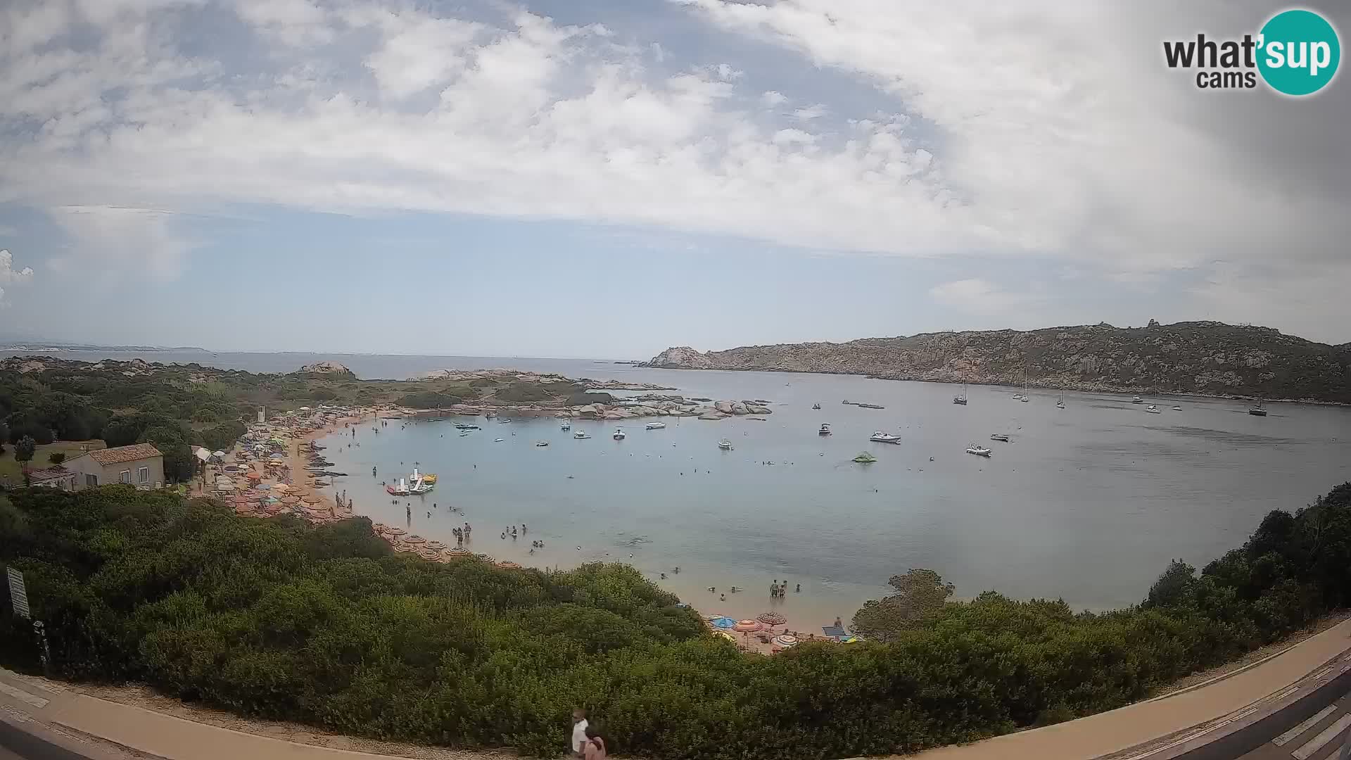 Webcam Rena di Levante – Vue en direct depuis Capo Testa