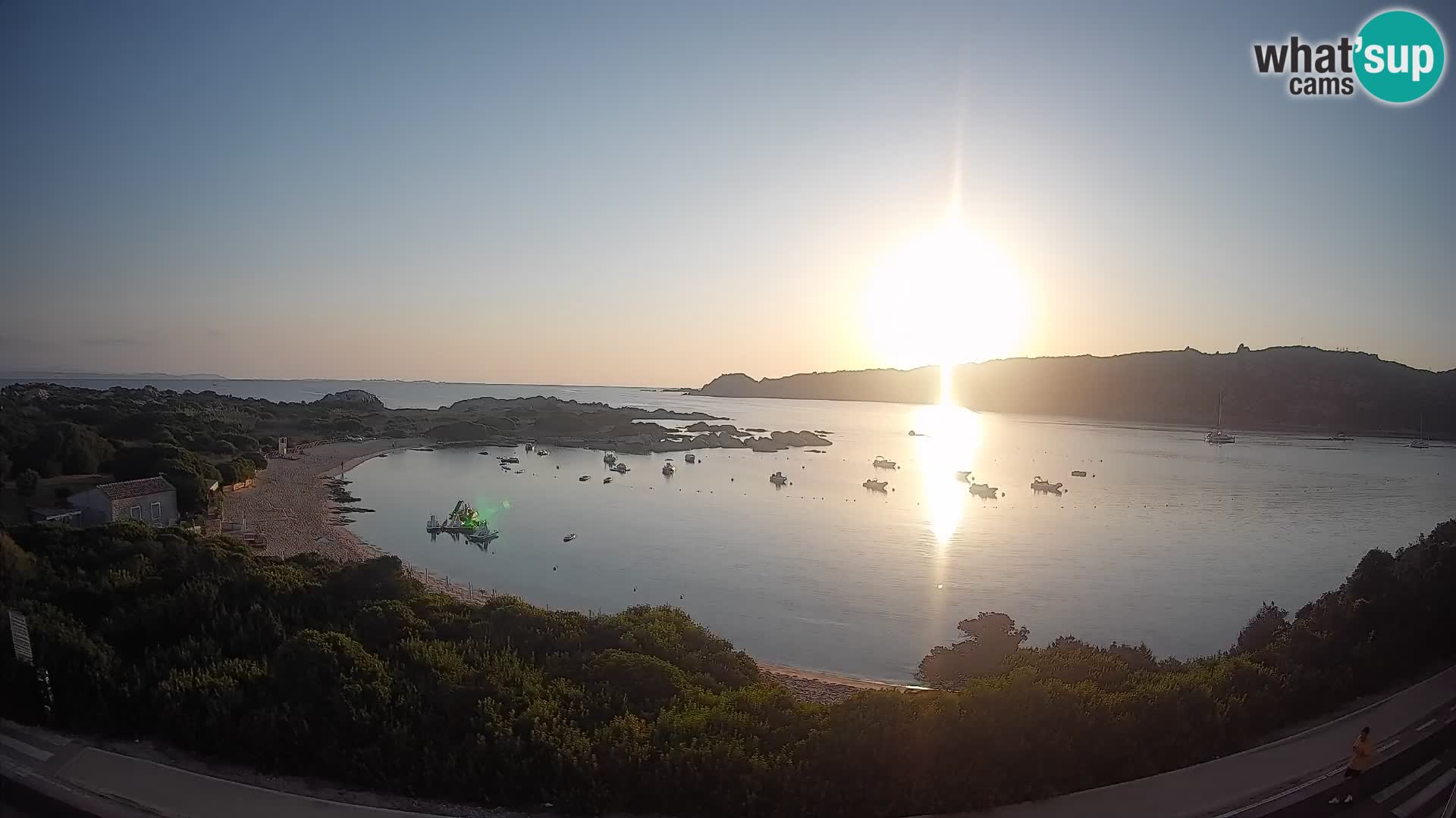 Webcam Rena di Levante – Live View from Capo Testa