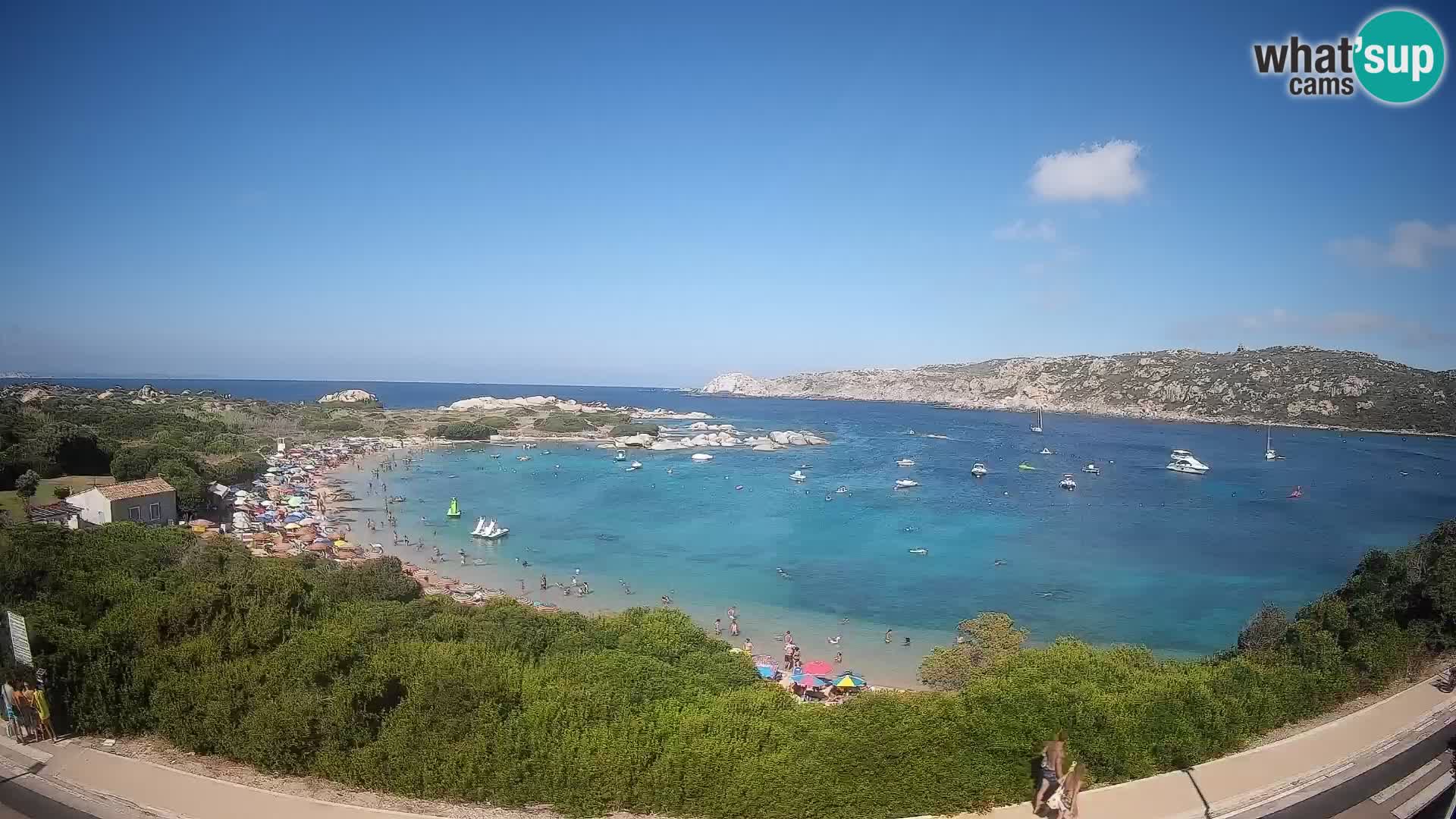 Webcam Rena di Levante – Live View from Capo Testa