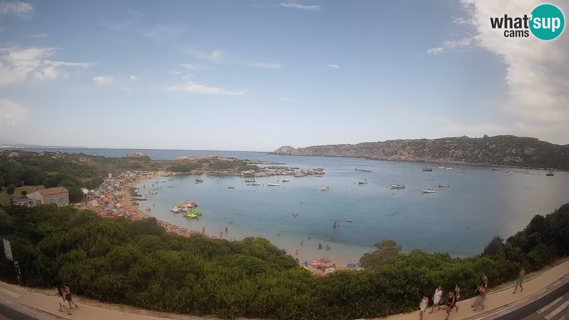 Webcam Rena di Levante – Live View from Capo Testa