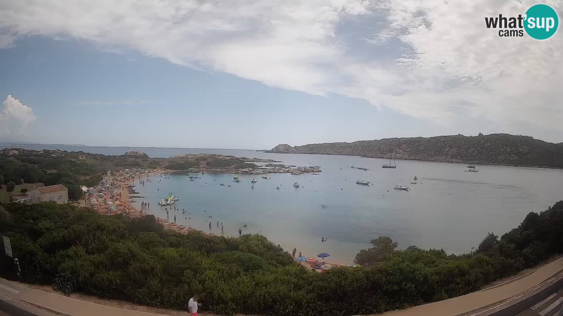 Webcam Rena di Levante – Live View from Capo Testa