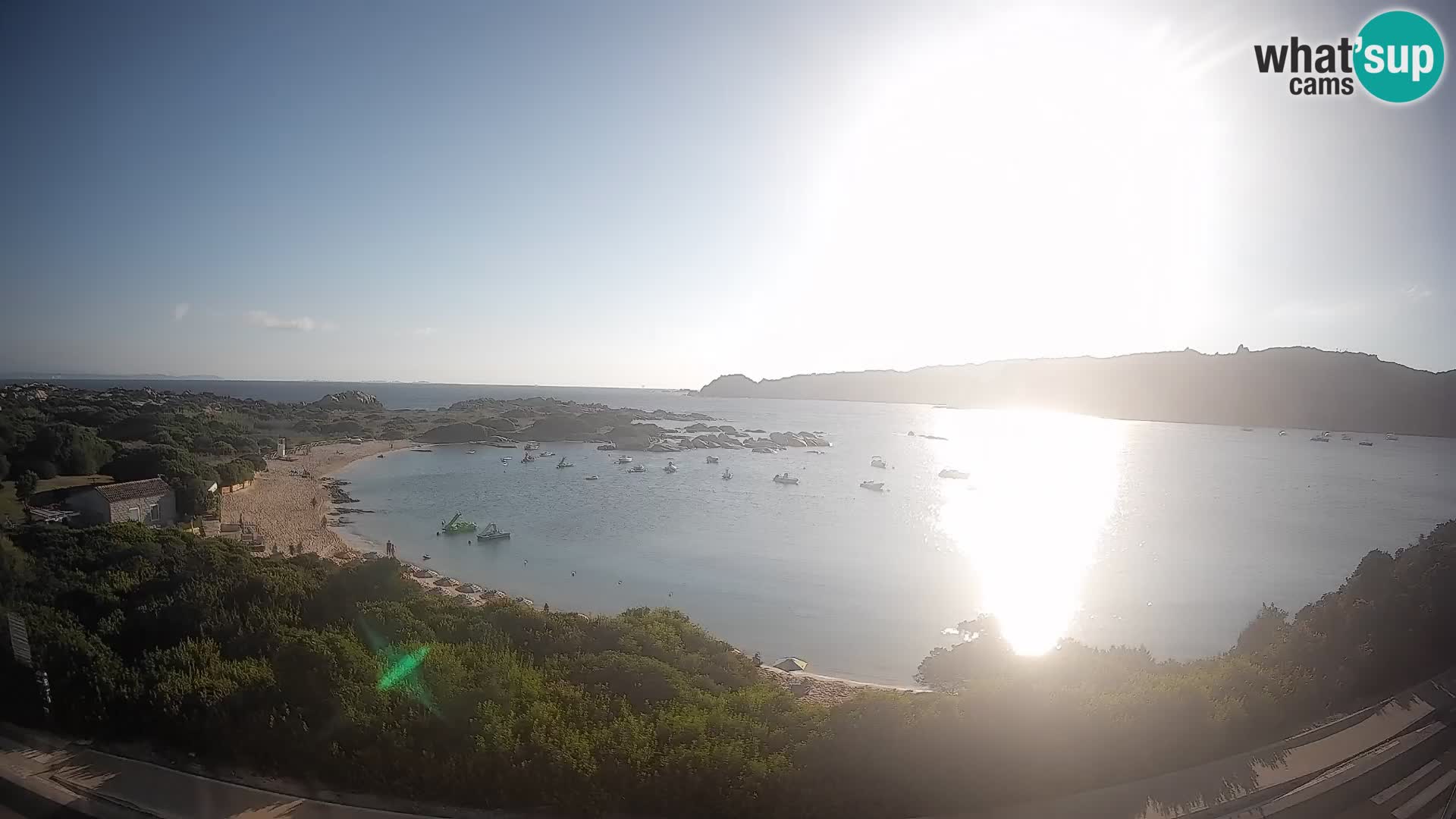 Spletna kamera Rena di Levante – Pogled v živo na Capo Testa