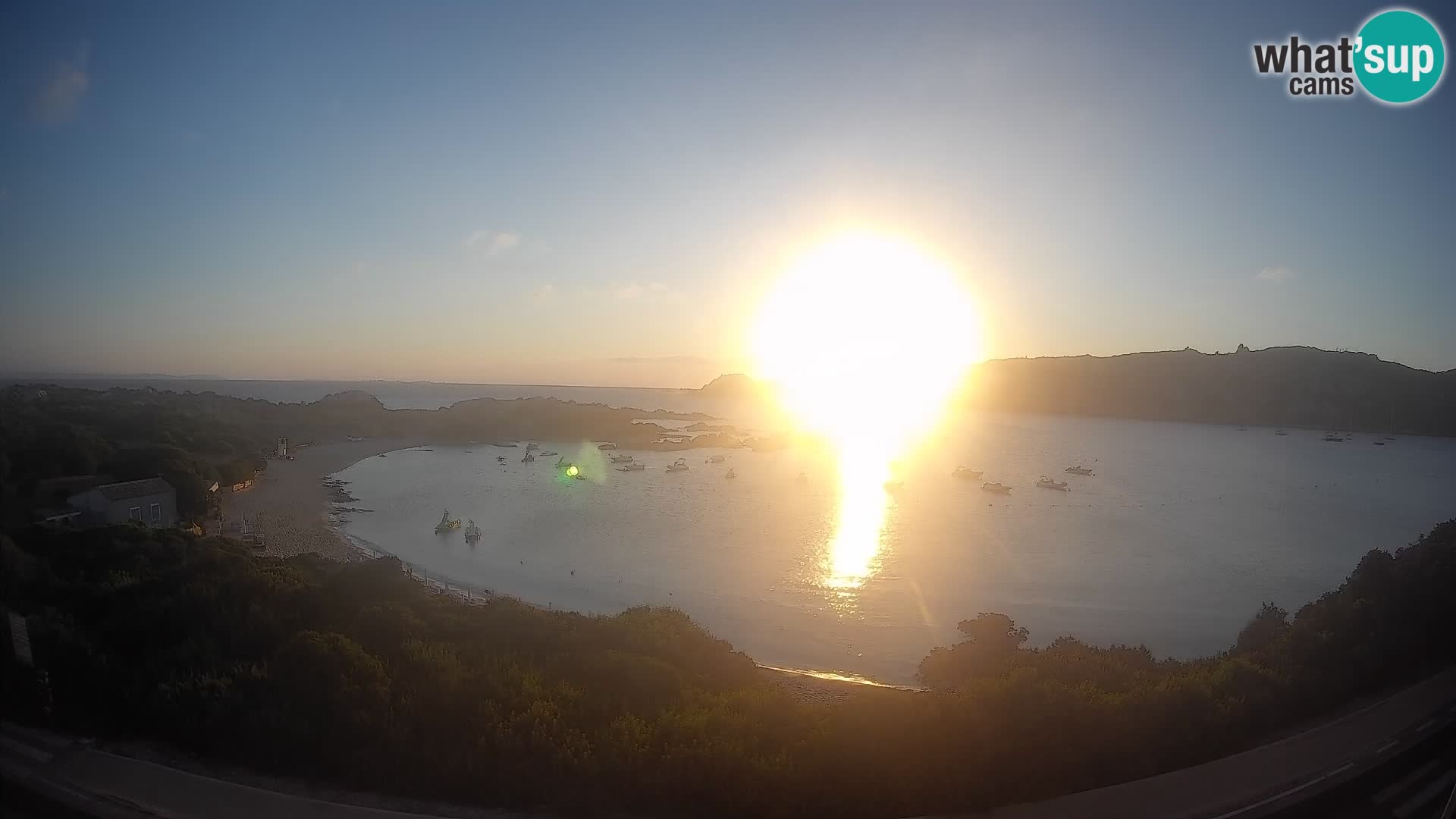 Webcam Rena di Levante – Live View from Capo Testa