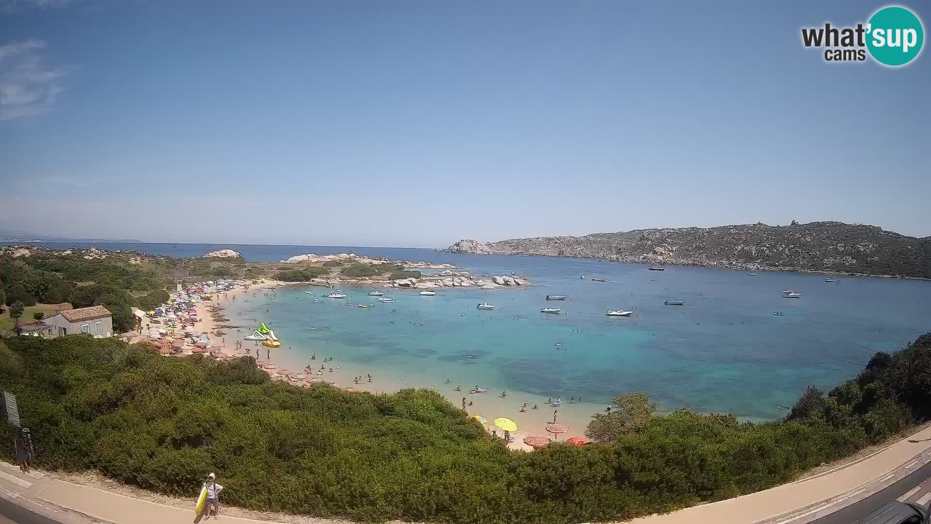 Webcam Rena di Levante – Live View from Capo Testa