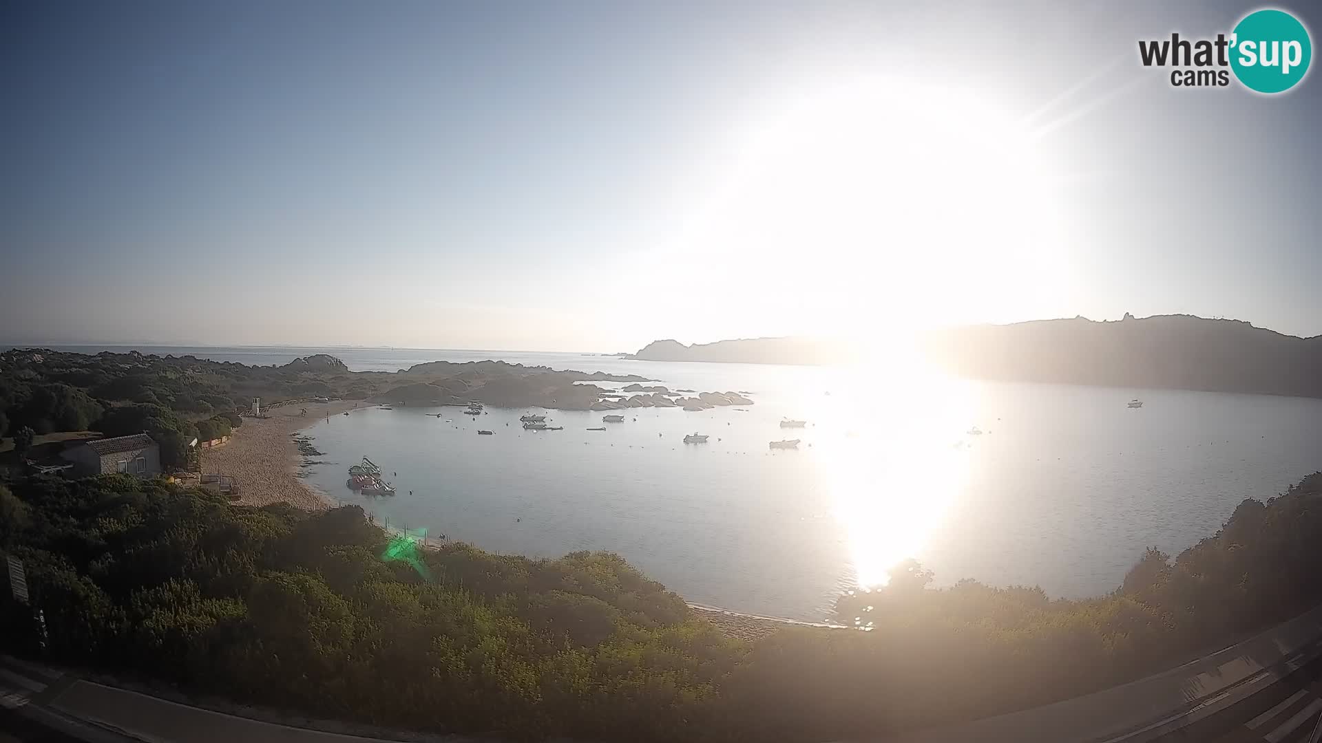 Webcam Rena di Levante – Live View from Capo Testa