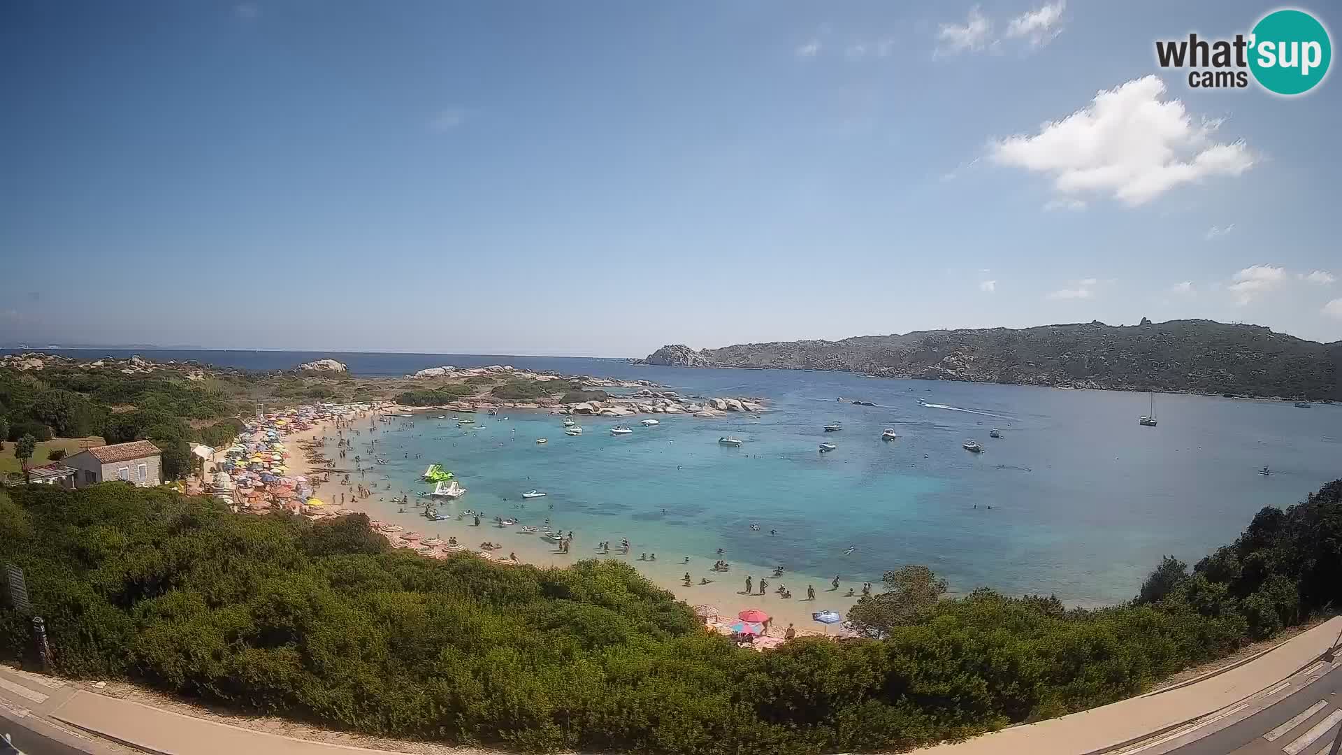 Webcam Rena di Levante – Vista live da Capo Testa