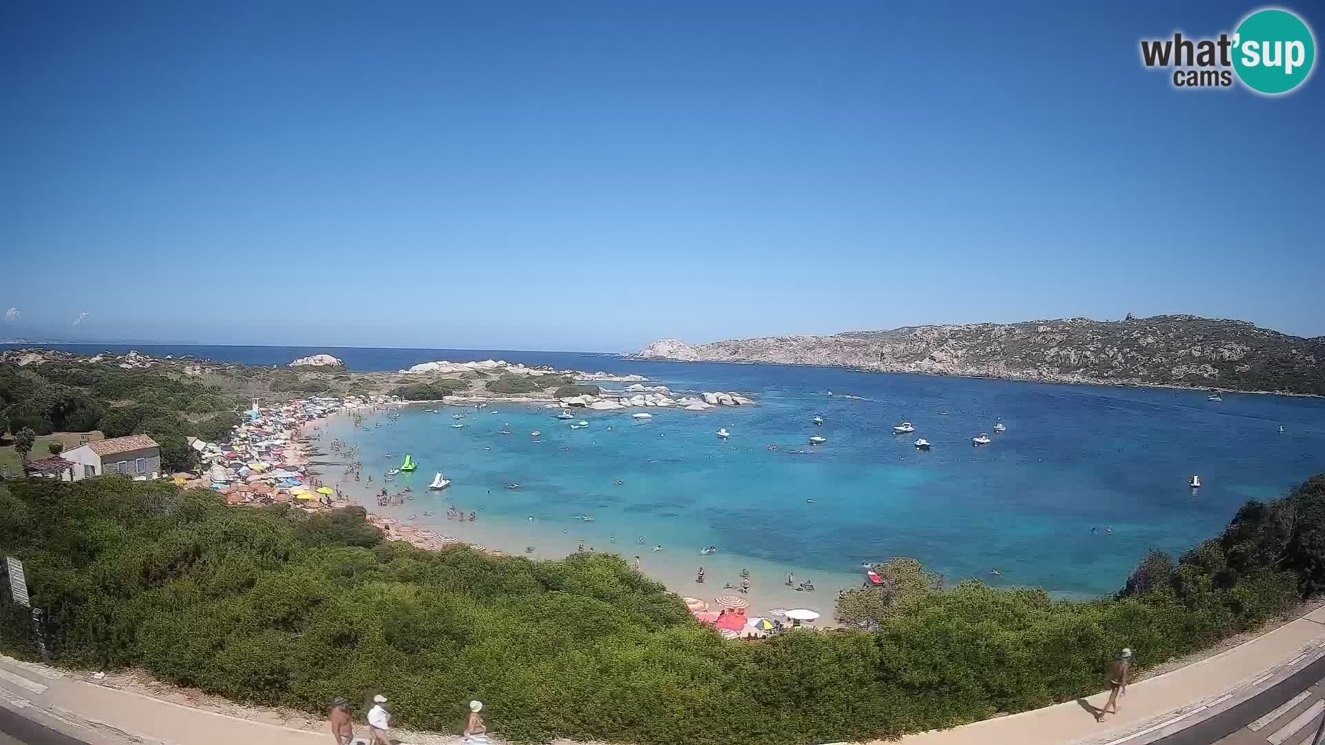 Webcam Rena di Levante – Live View from Capo Testa