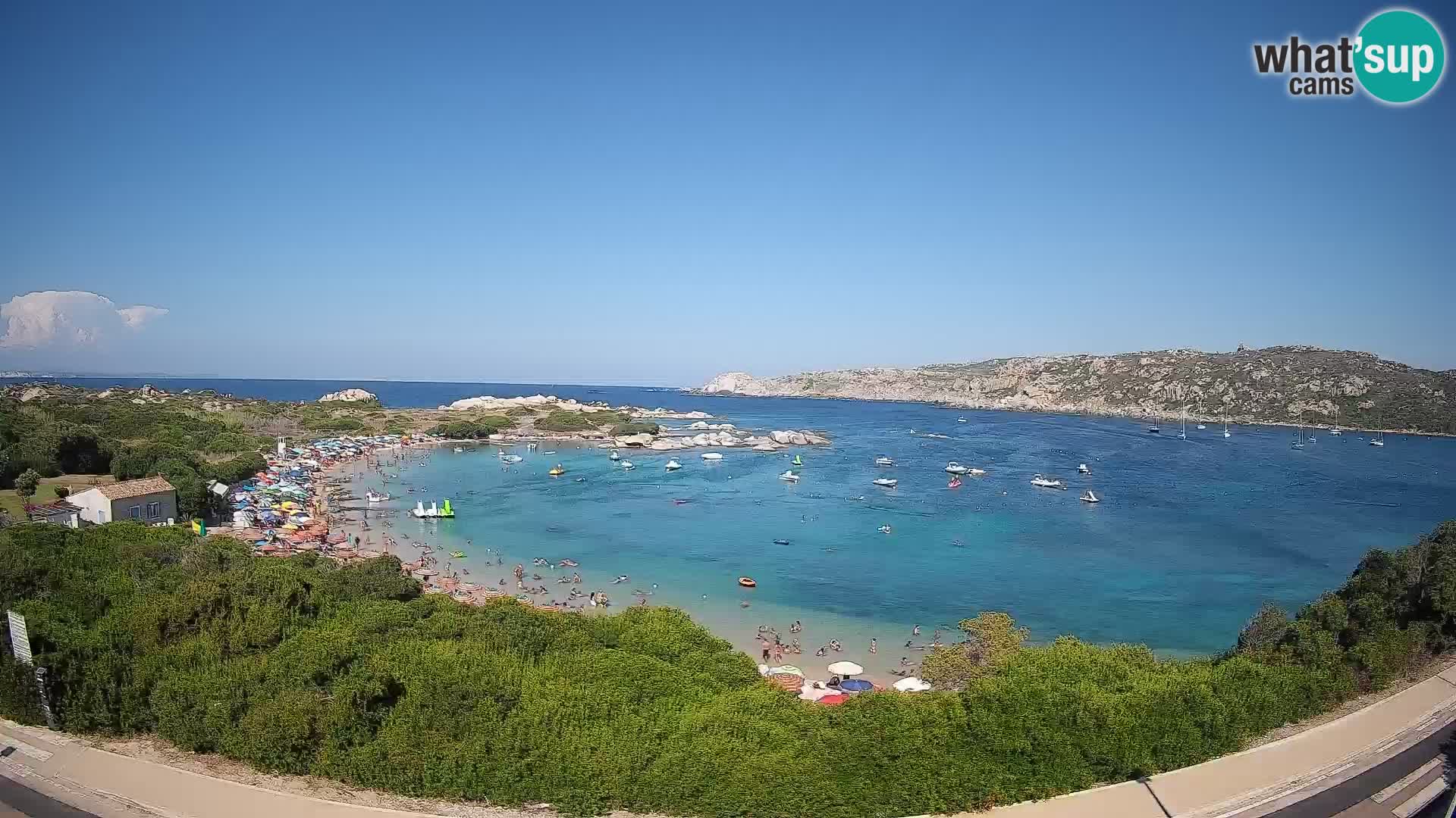 Webcam Rena di Levante – Vue en direct depuis Capo Testa