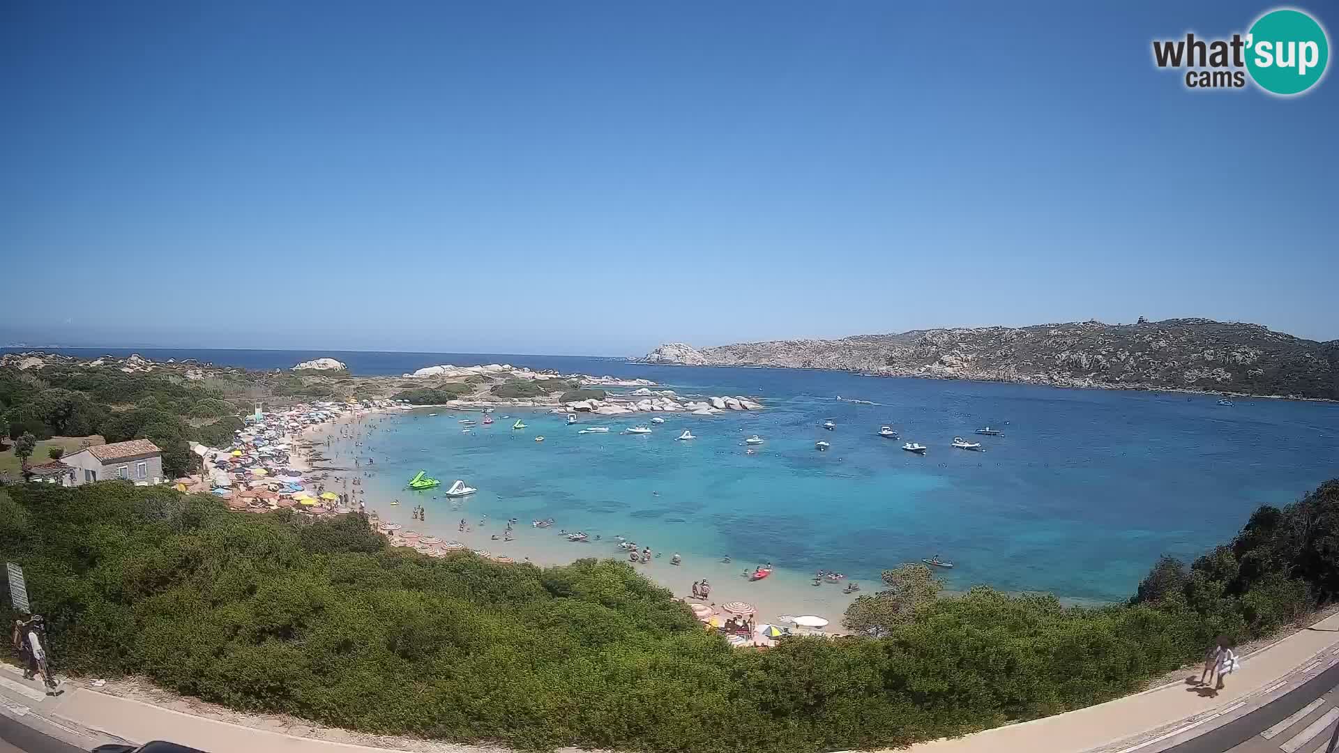 Webcam Rena di Levante – Live View from Capo Testa