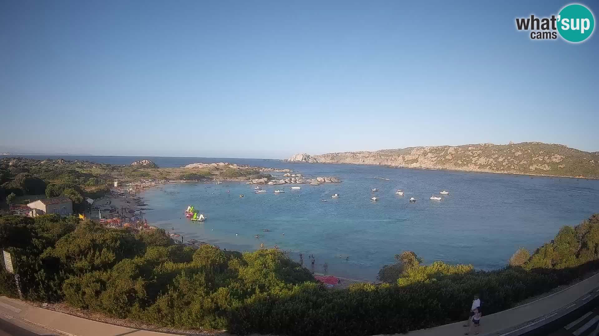 Webcam Rena di Levante – Vue en direct depuis Capo Testa