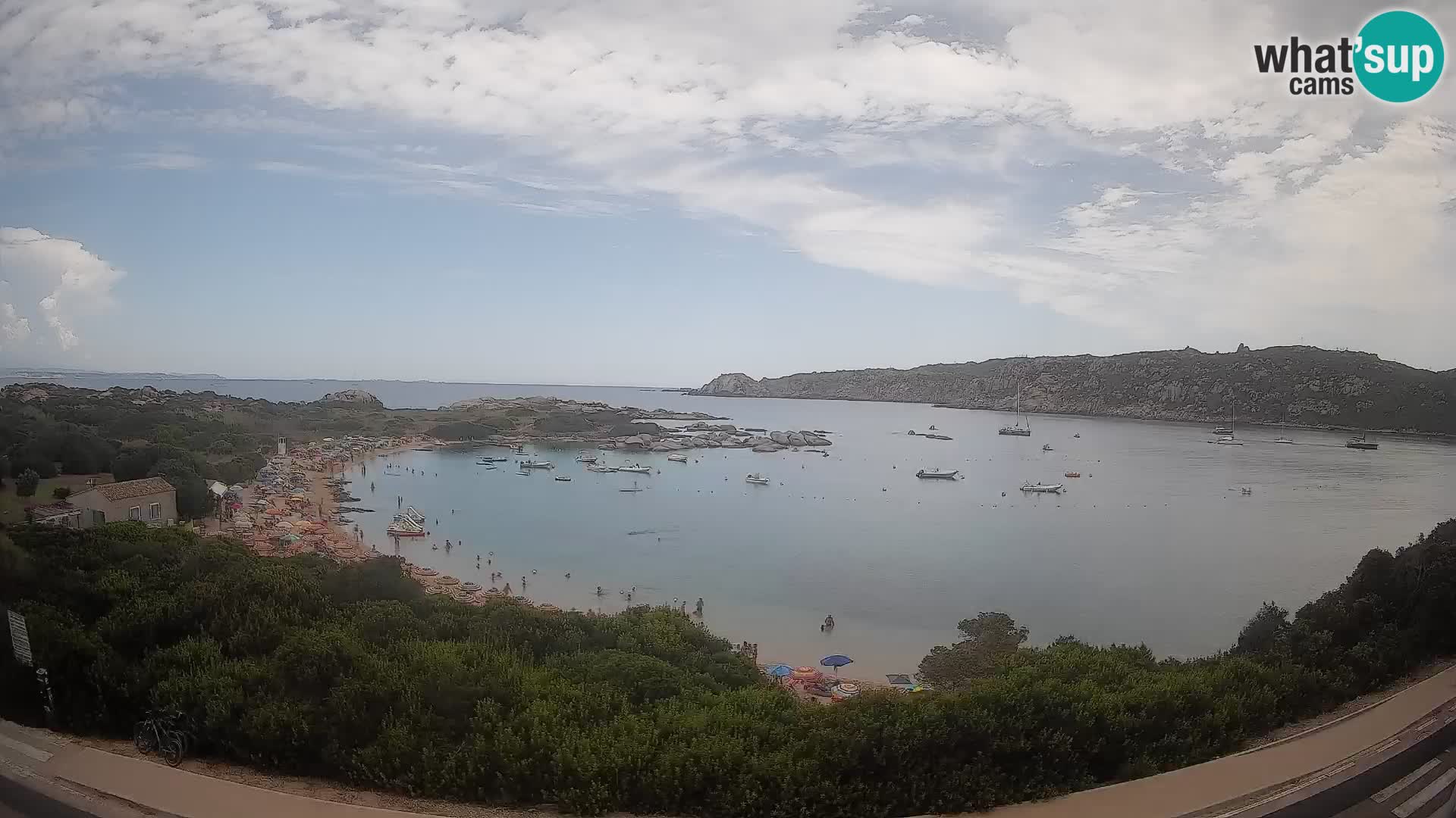 Webcam Rena di Levante – Vue en direct depuis Capo Testa