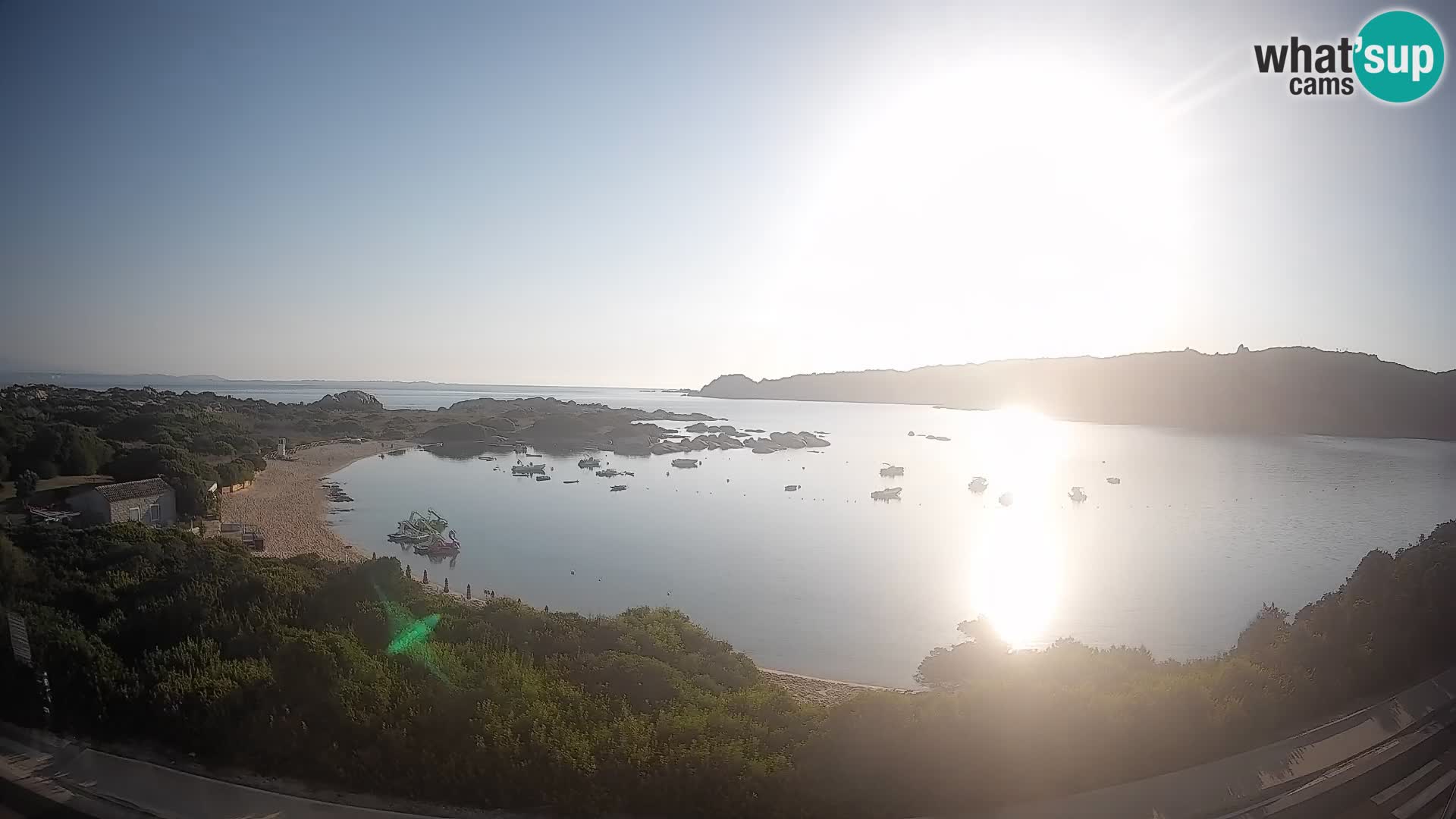 Webcam Rena di Levante – Live View from Capo Testa