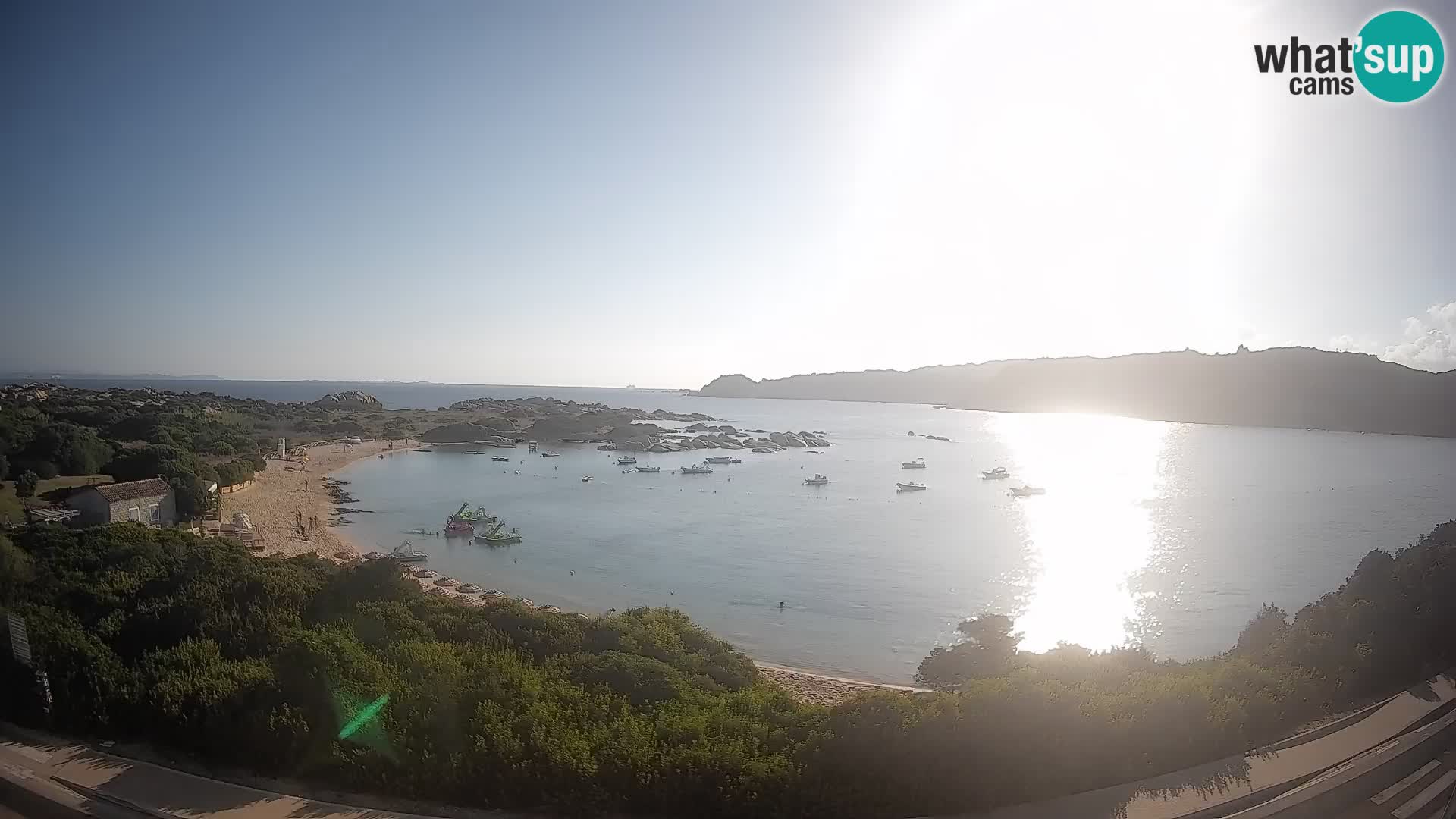 Webcam Rena di Levante – Live View from Capo Testa