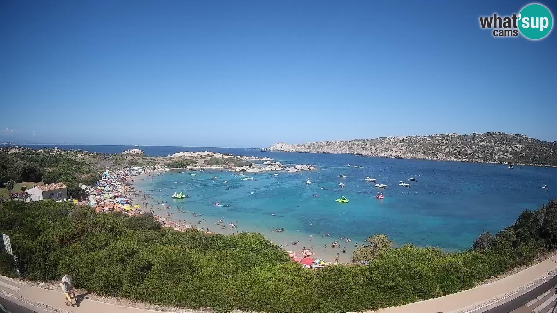 Webcam Rena di Levante – Live View from Capo Testa